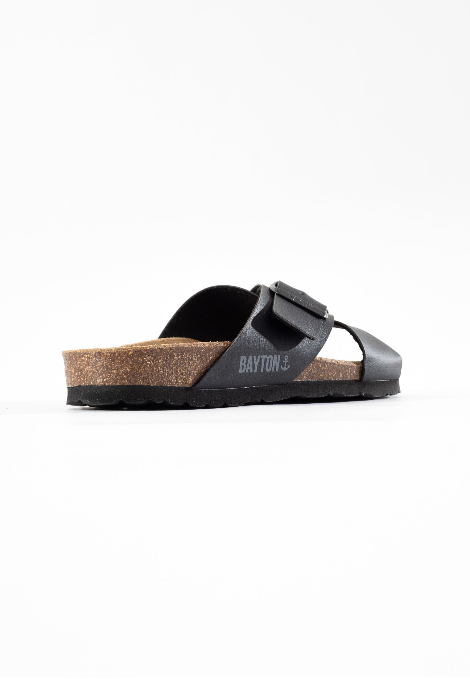 Era Black 2 Strap Sandals