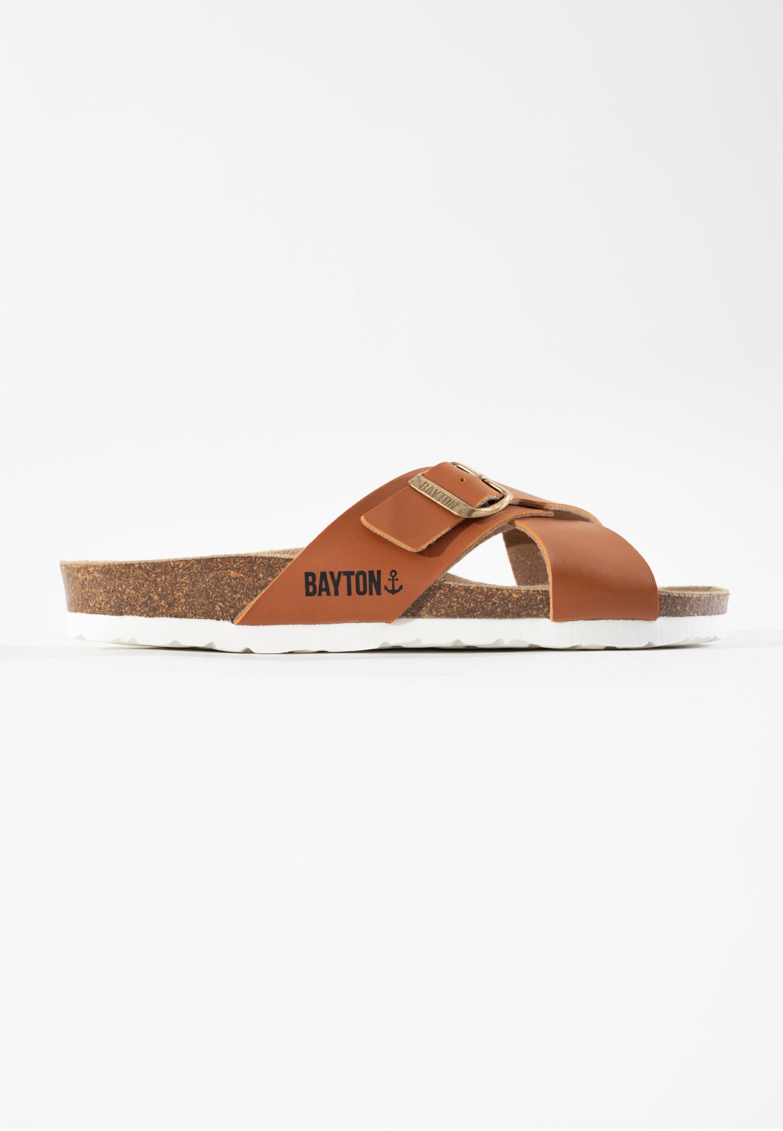 Era Camel 2 Strap Sandals