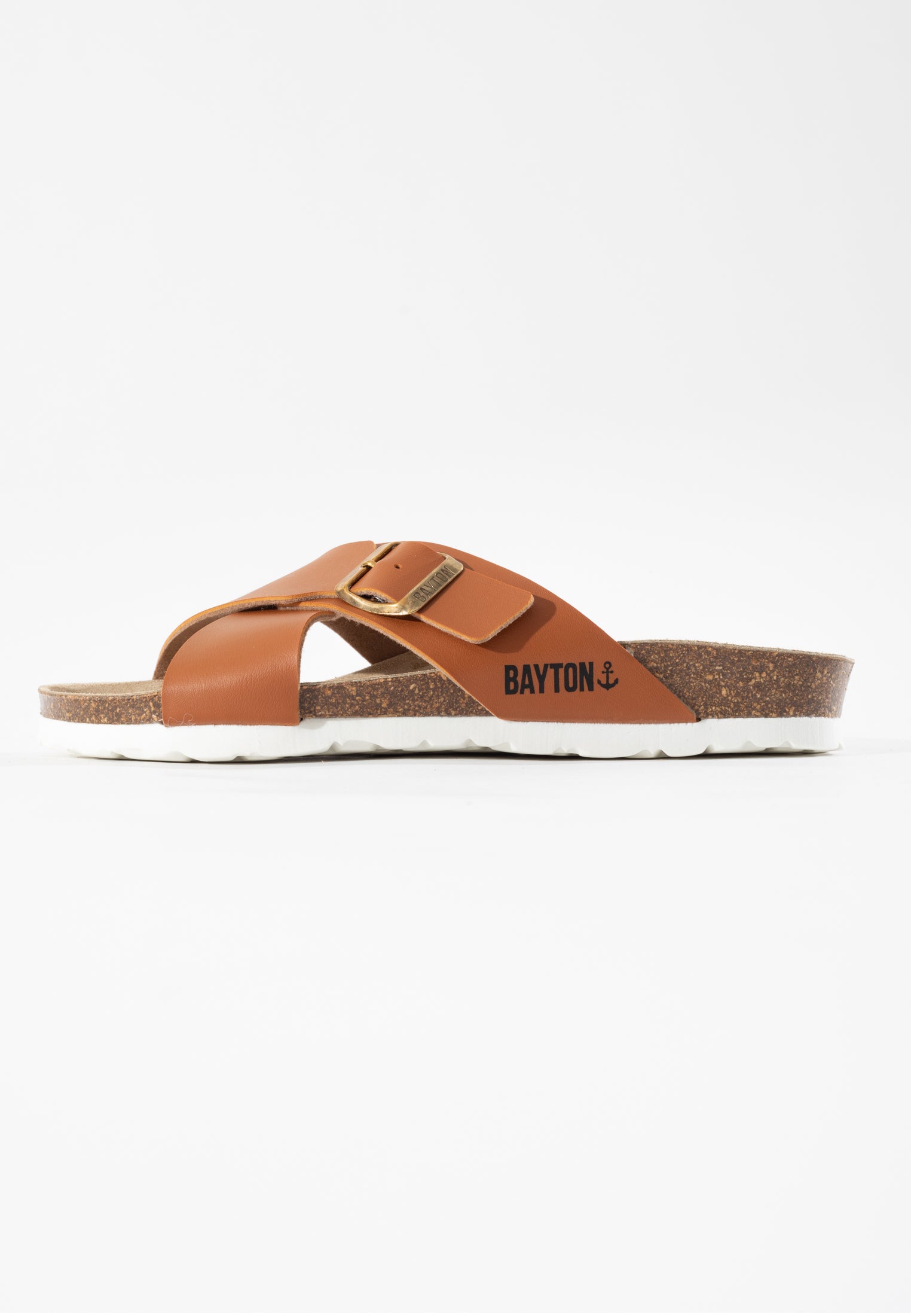 Era Camel 2 Strap Sandals