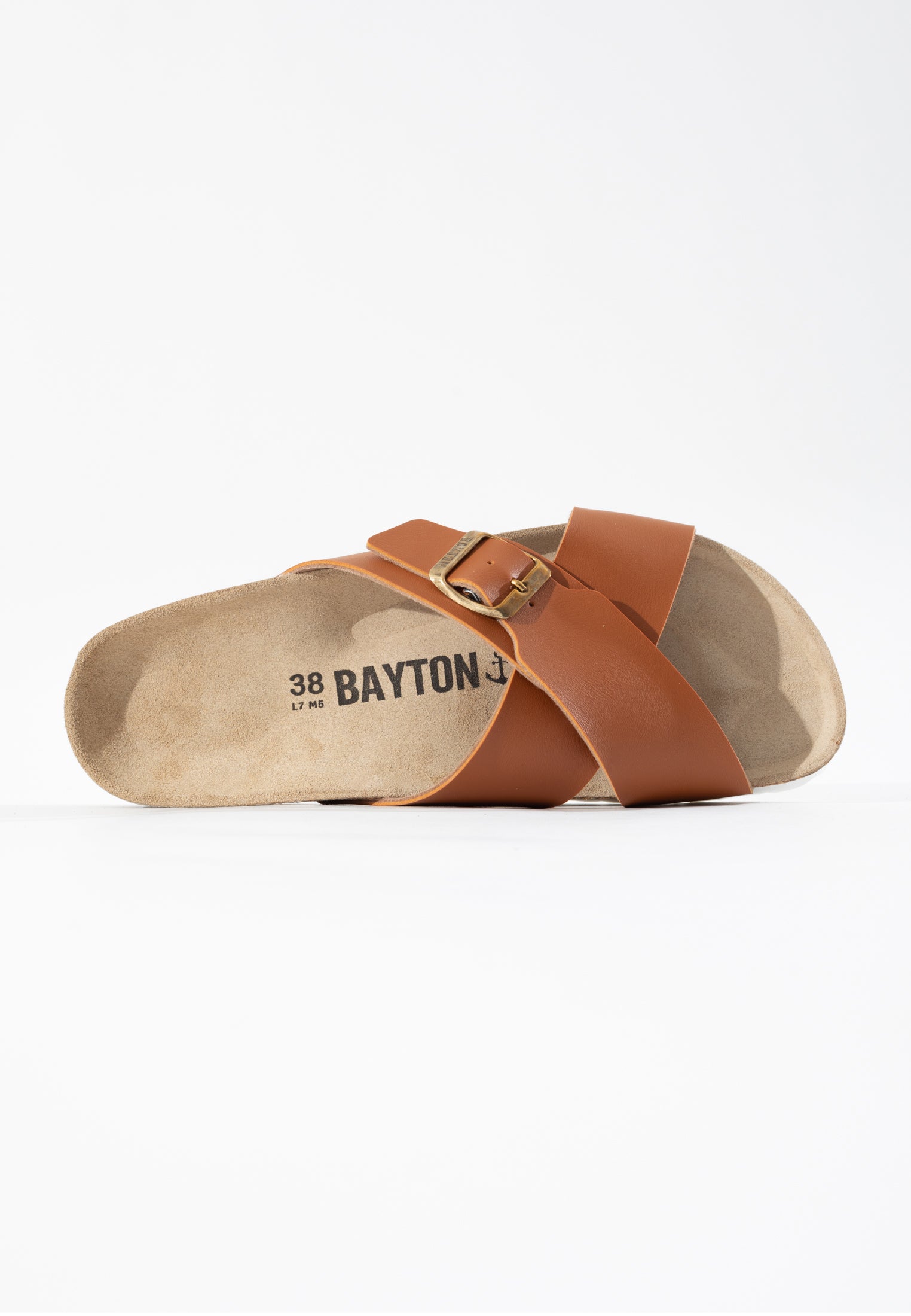 Era Camel 2 Strap Sandals