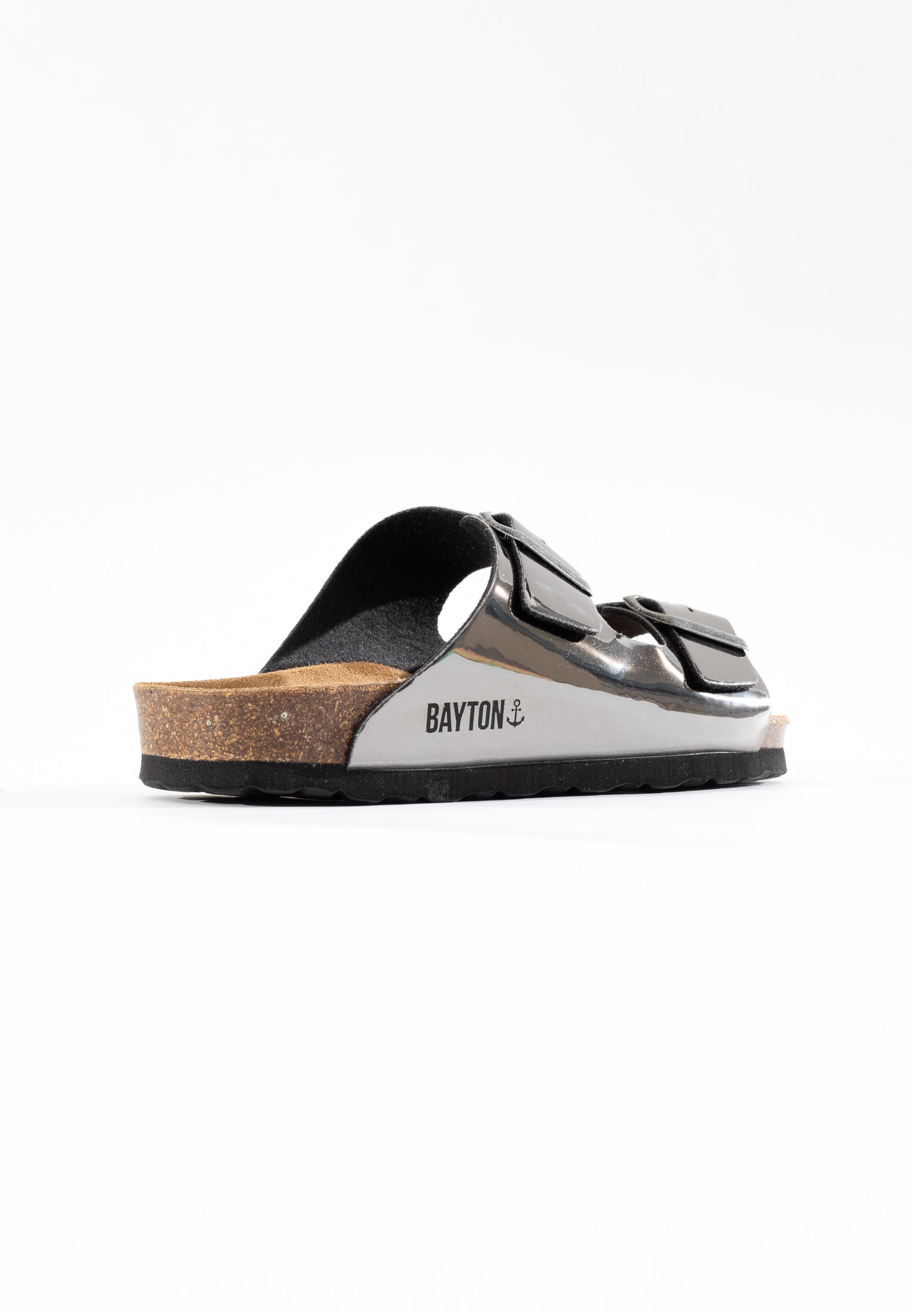 Atlas Anthracite 2 Strap Sandals