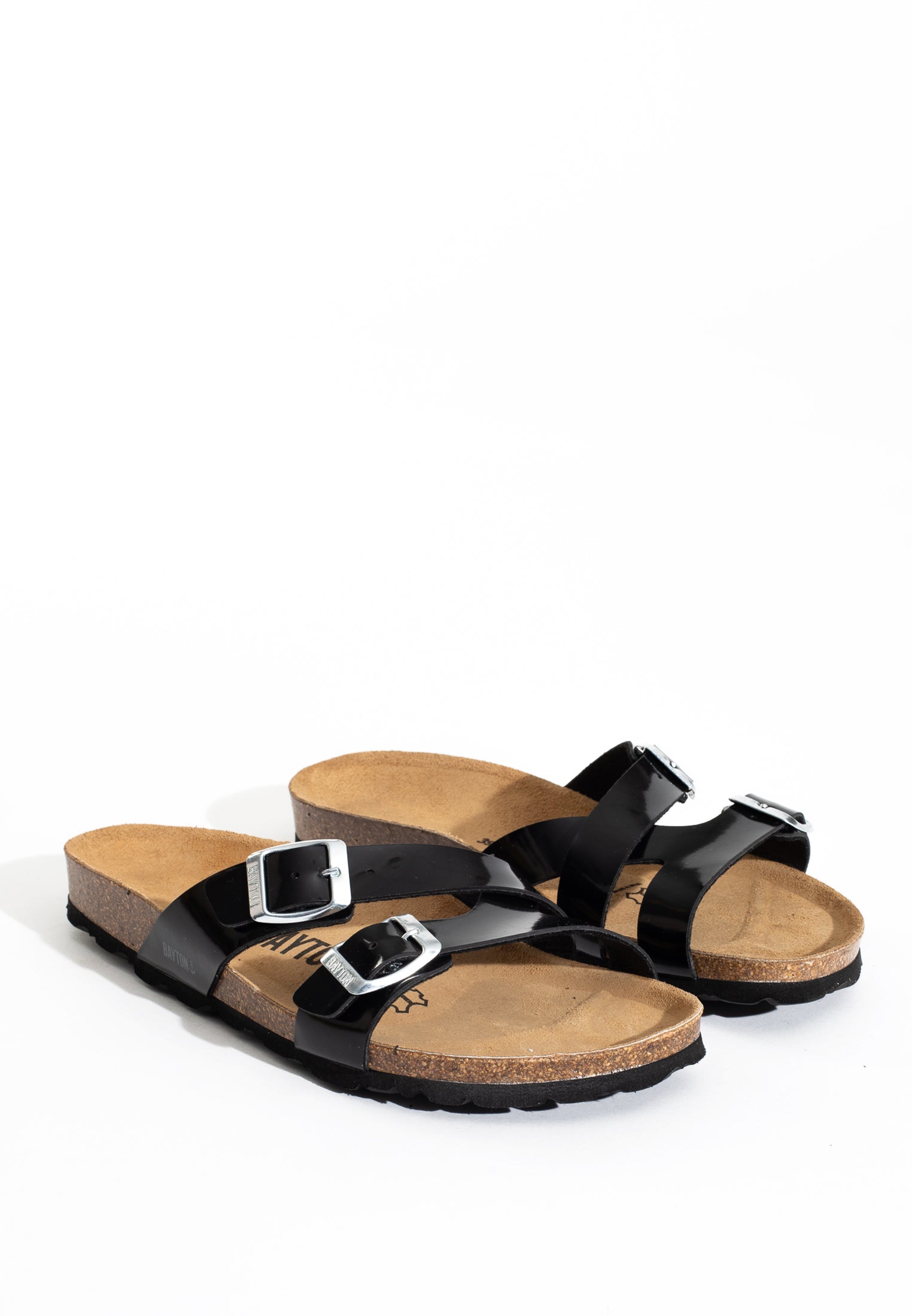 Sandalias Cleo 2 Tiras Negro