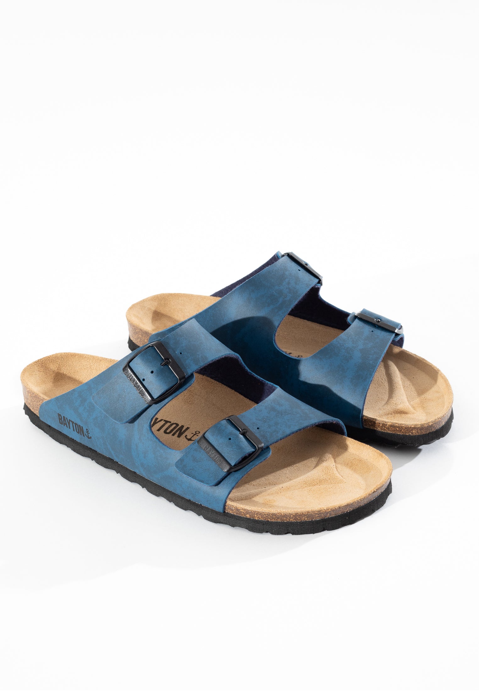 Sandales 2 Brides Atlas Bleu