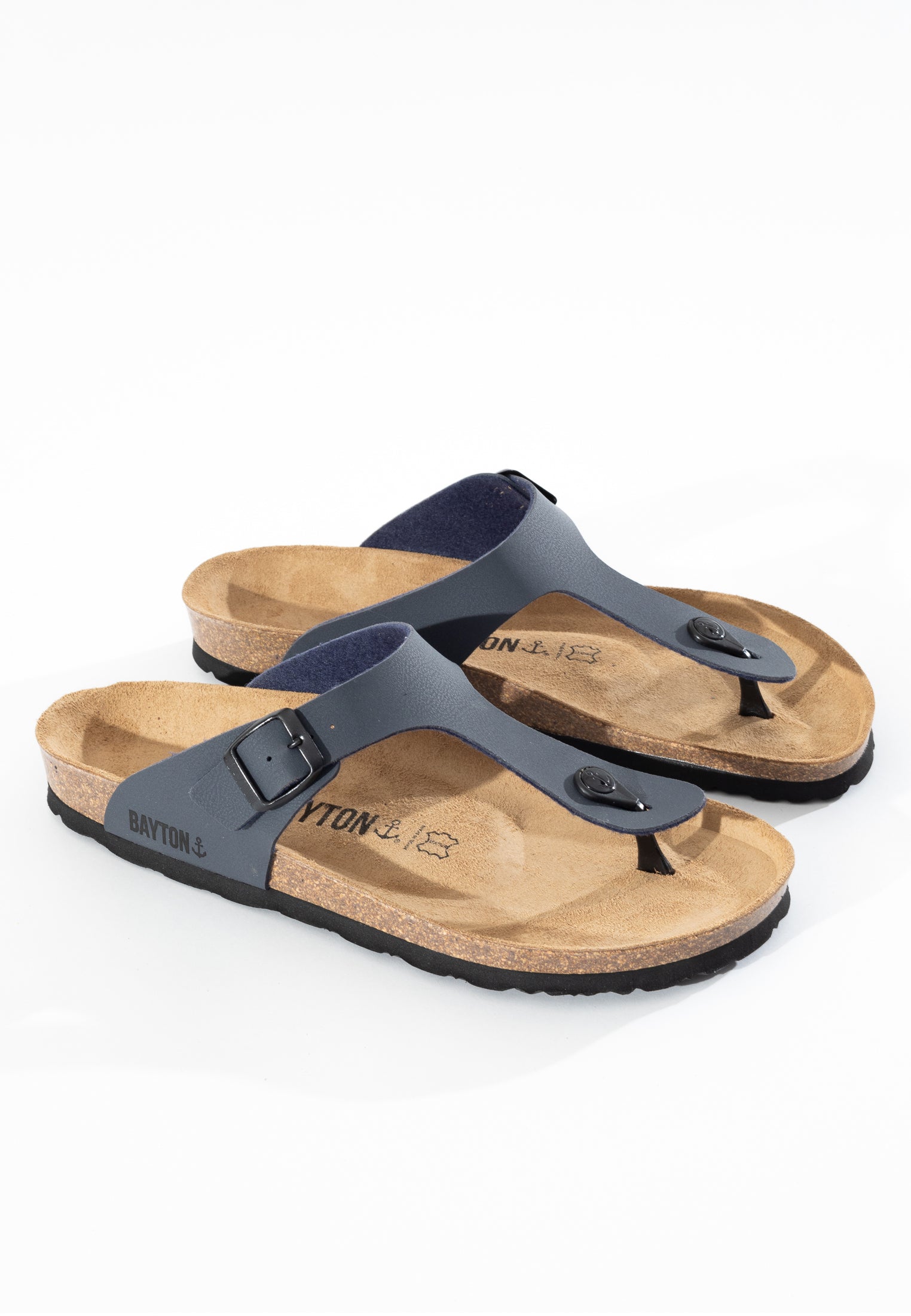 Mercury Toe-Toe Sandals Navy Blue