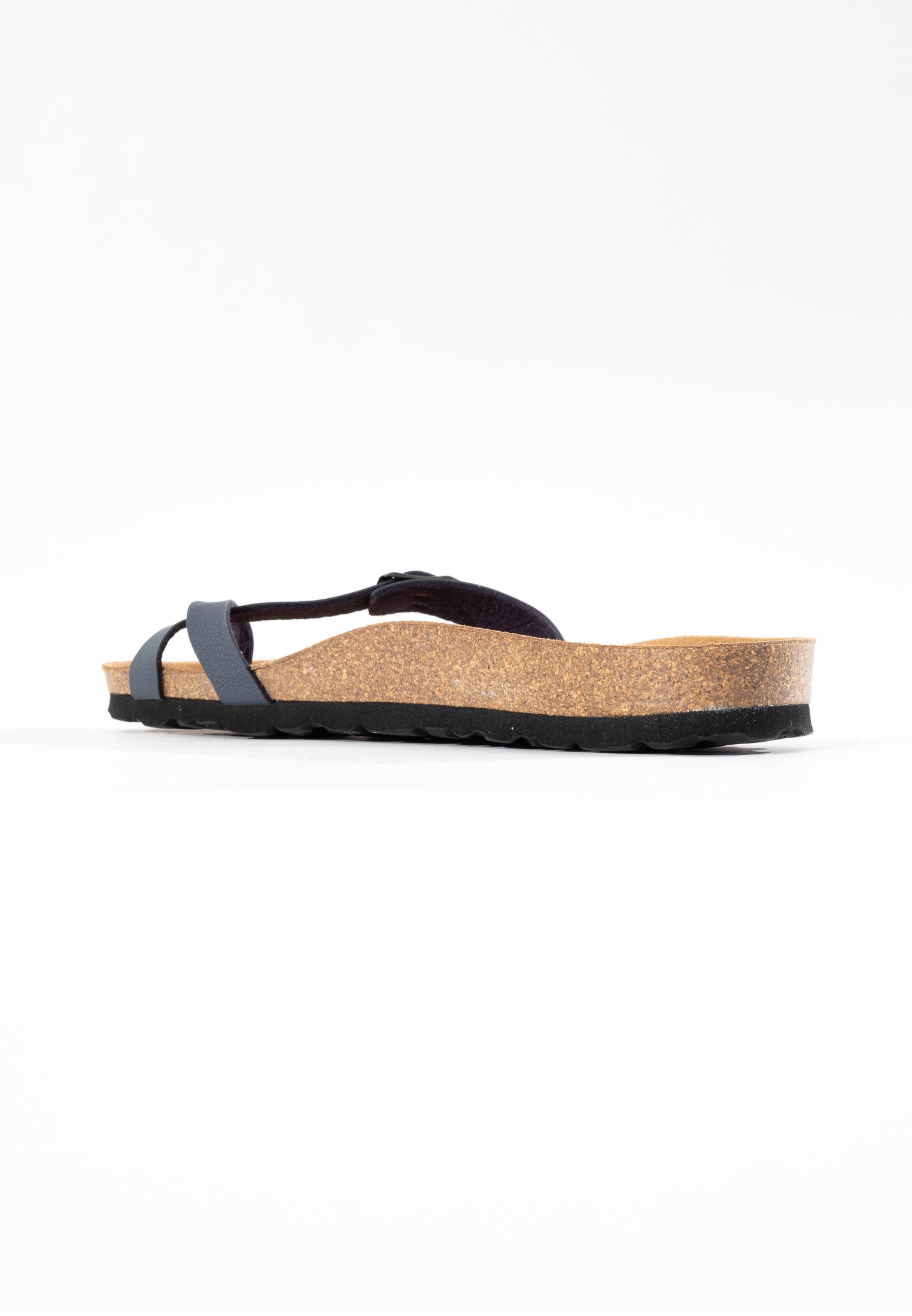 Junon Anthracite Toe-Toe Sandals