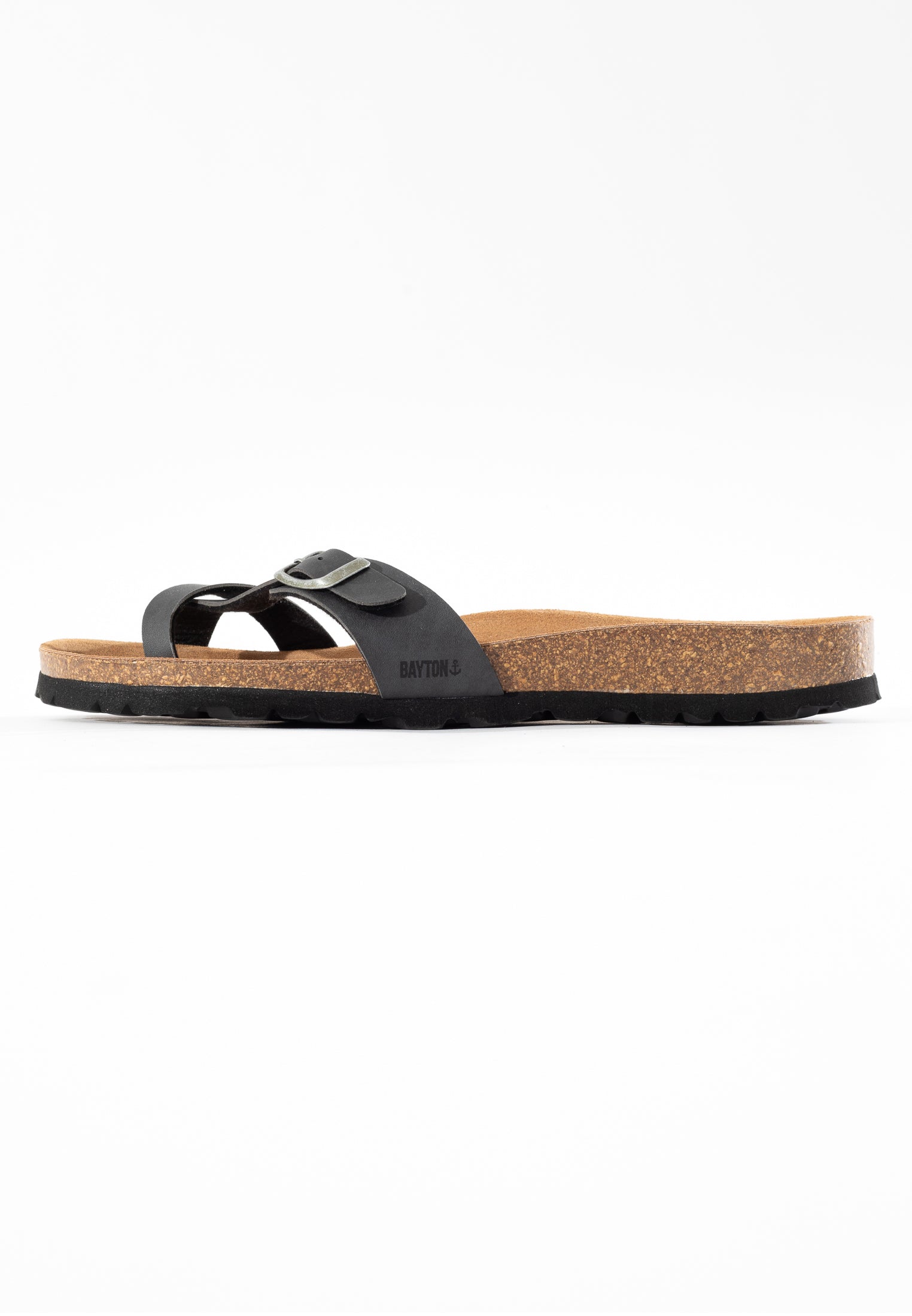 Junon Dark Khaki Toe-Thong Sandals