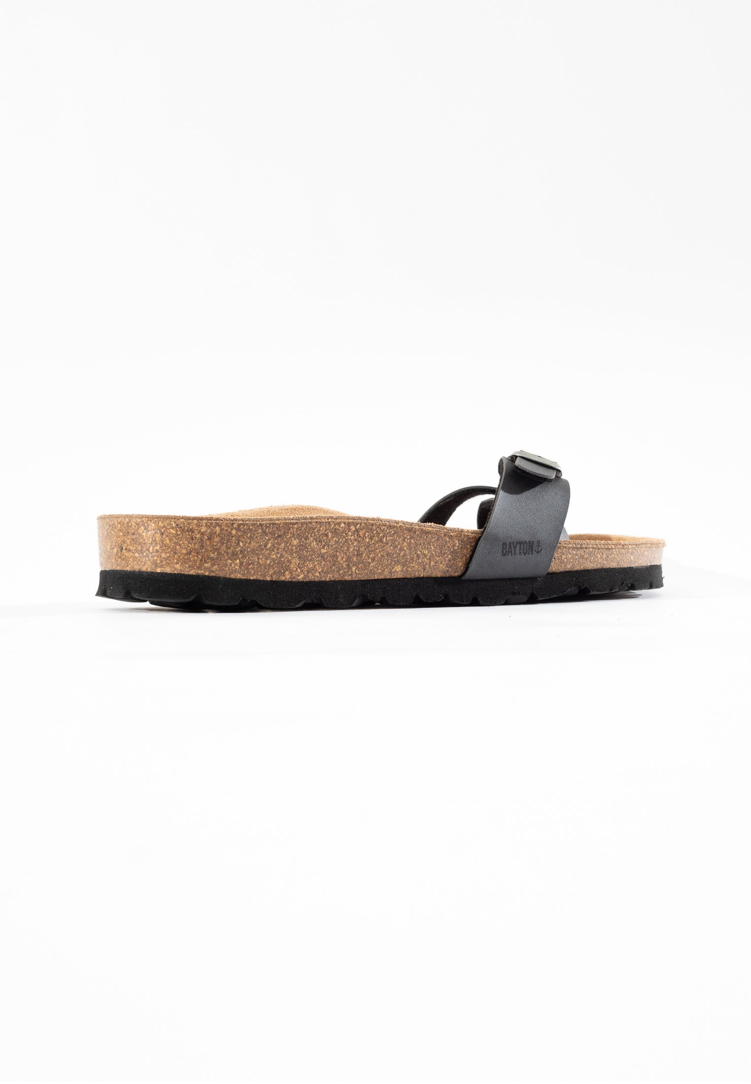 Junon Dark Khaki Toe-Thong Sandals