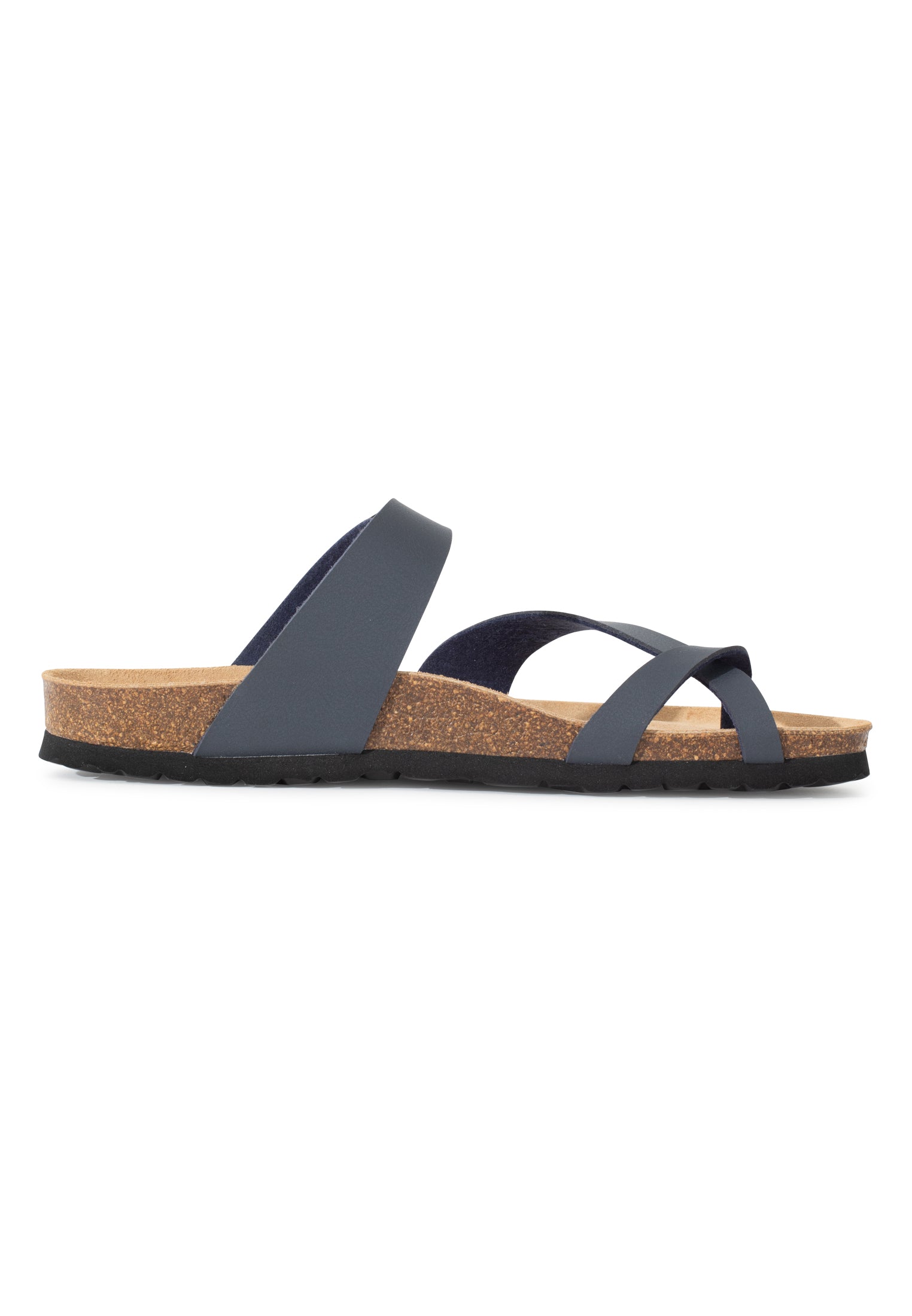 Diane Anthracite Toe-Thong Sandals