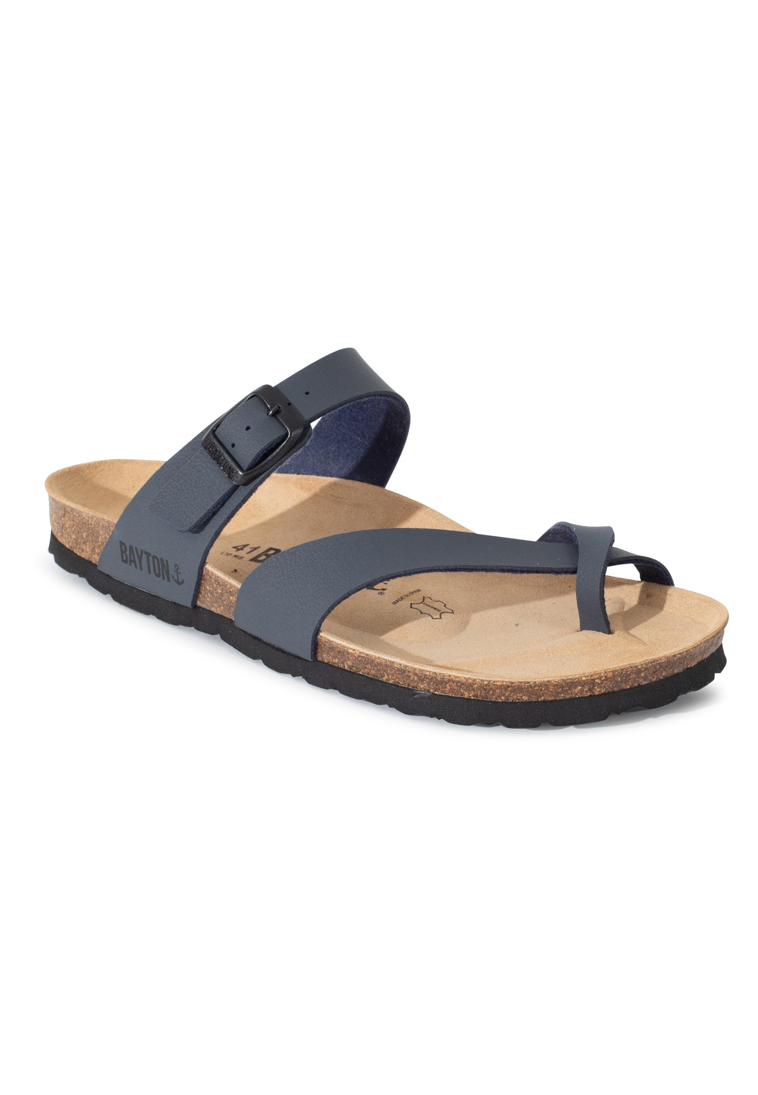 Diane Anthracite Toe-Thong Sandals