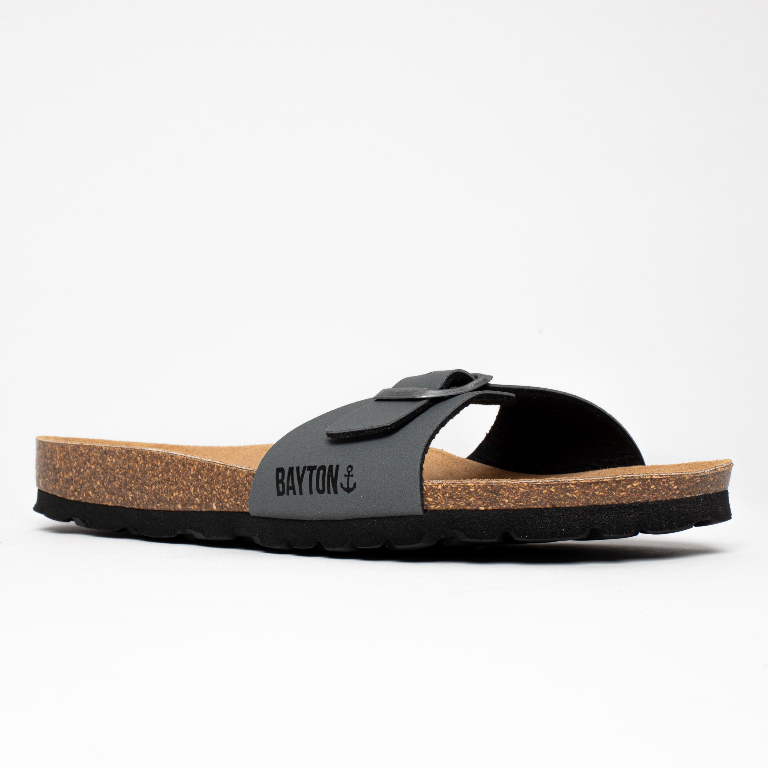 Sandalias Zephyr 1 correa gris oscuro