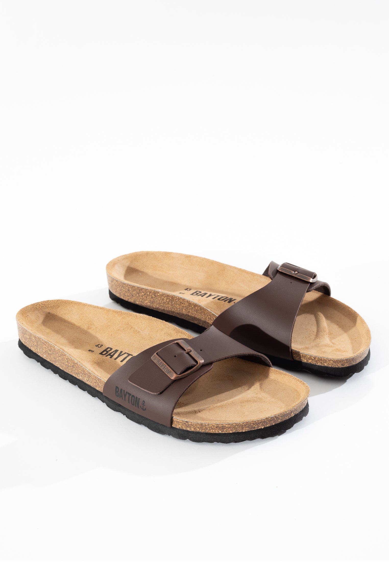 Zephyr 1 Strap Brown Sandals