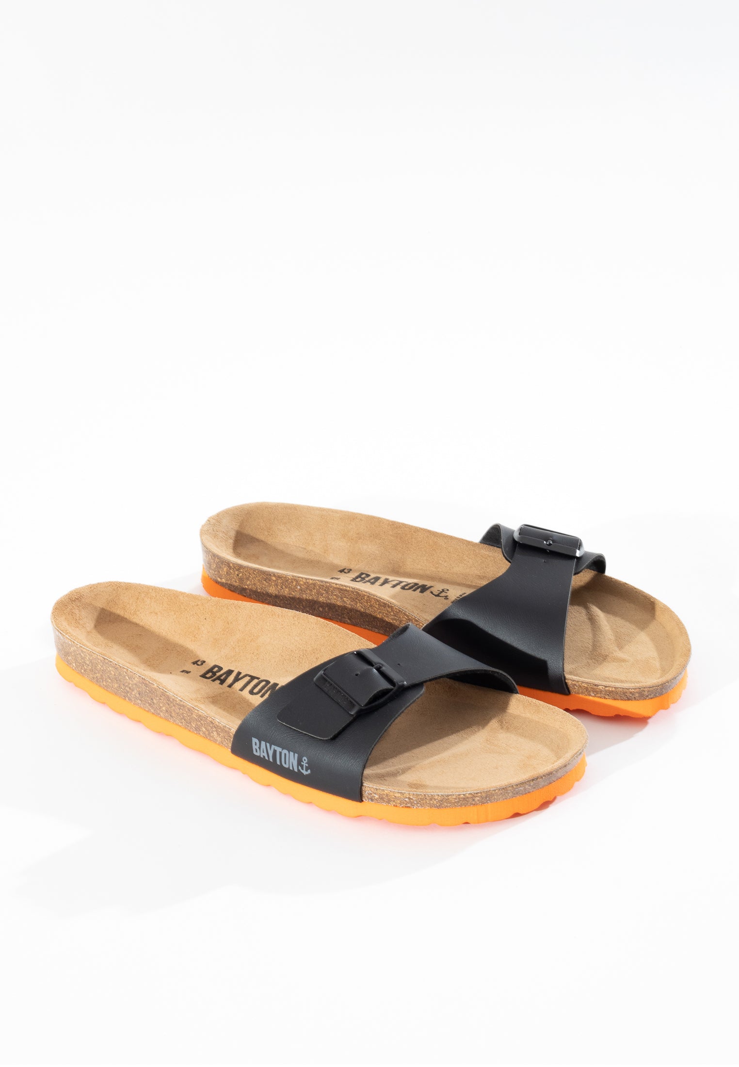 Zephyr 1 Strap Sandals Black