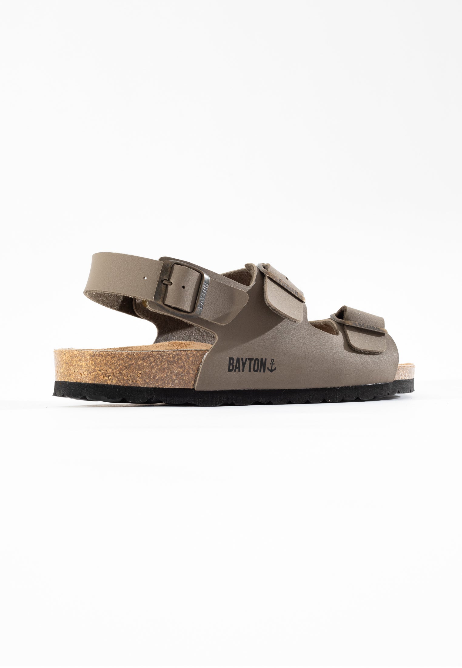 Achille Taupe Multi-Strap Sandals