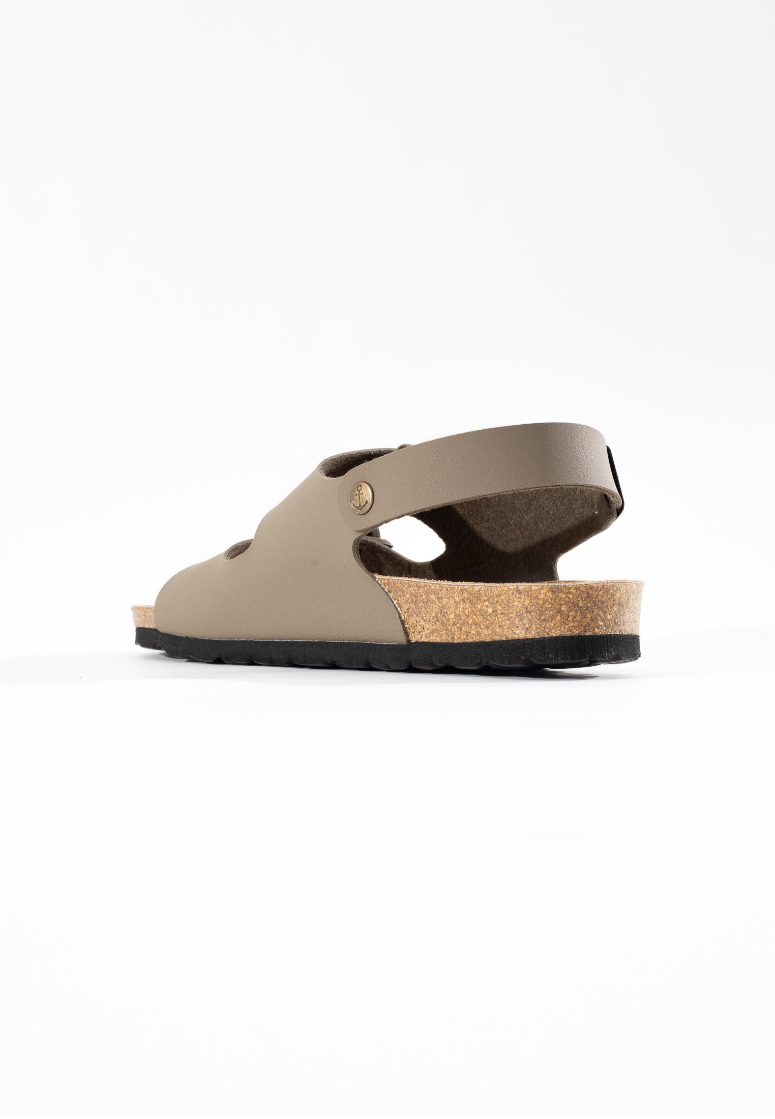 Achille Taupe Multi-Strap Sandals