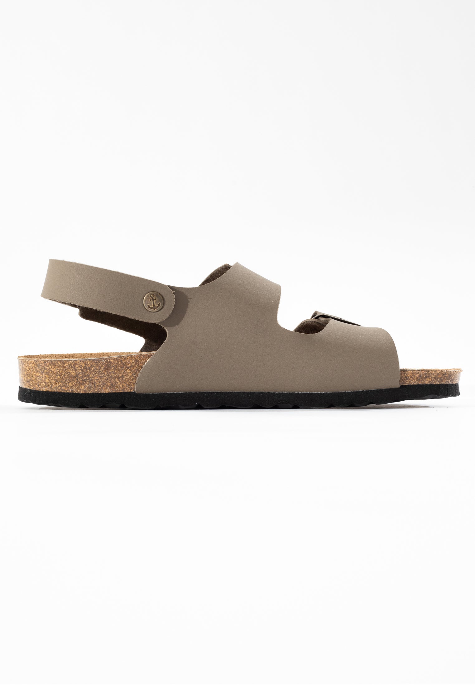 Achille Taupe Multi-Strap Sandals