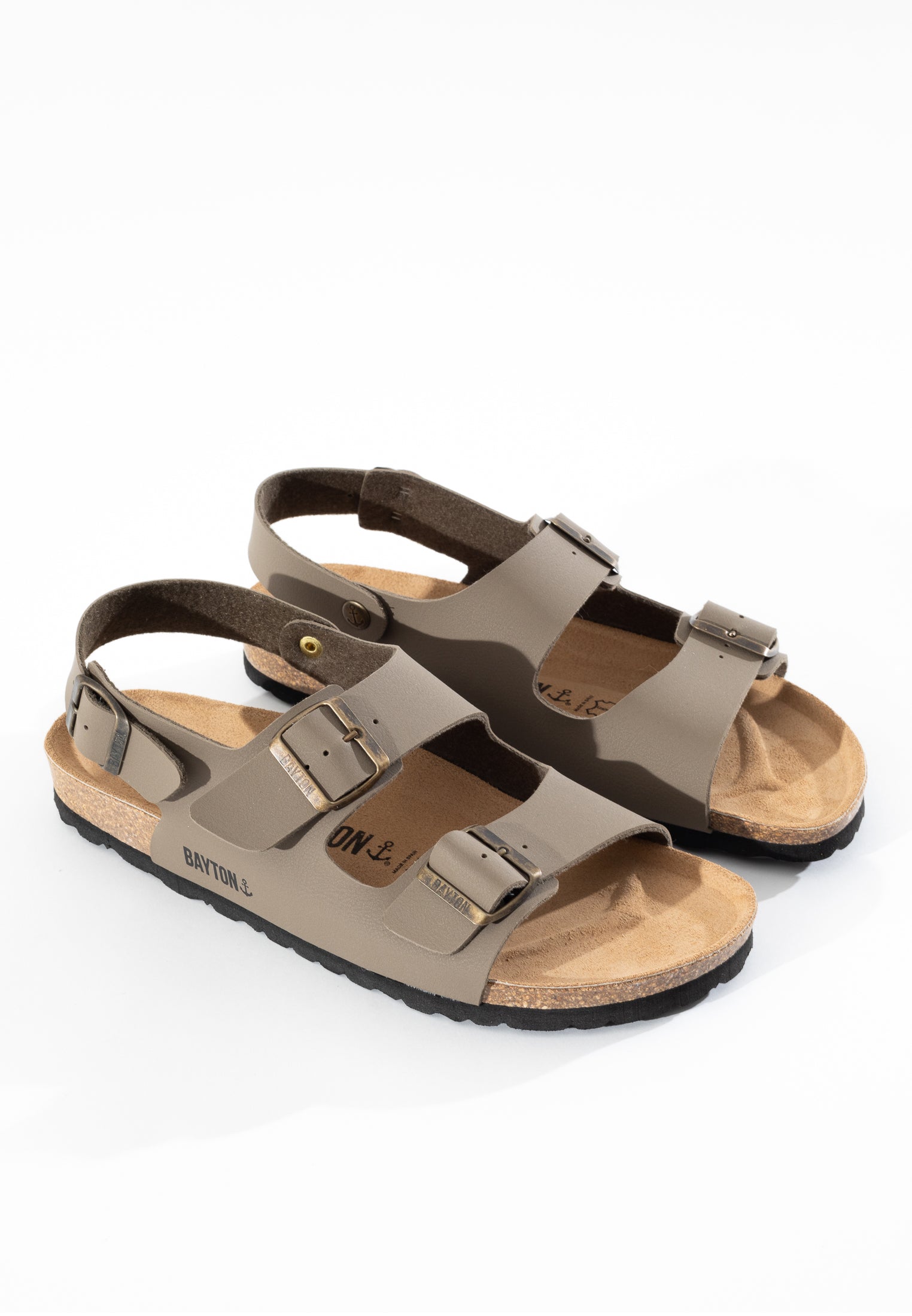 Sandalias Achille Multibrides Taupe