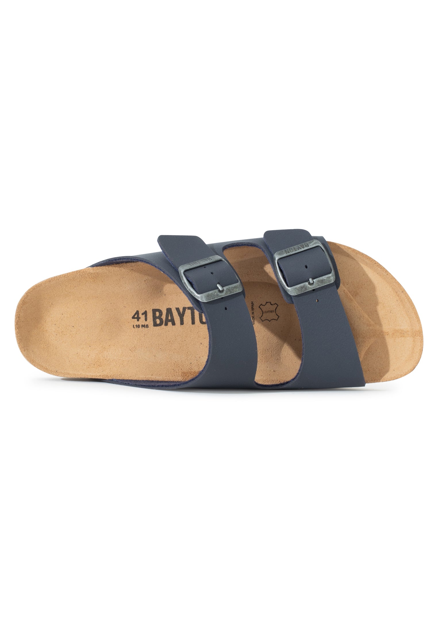 Atlas Dark Grey 2 Strap Sandals