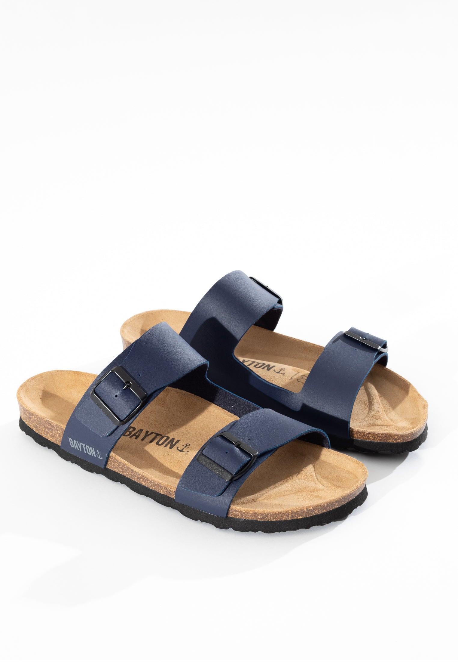 Ilithyie Navy Blue 2 Strap Sandals