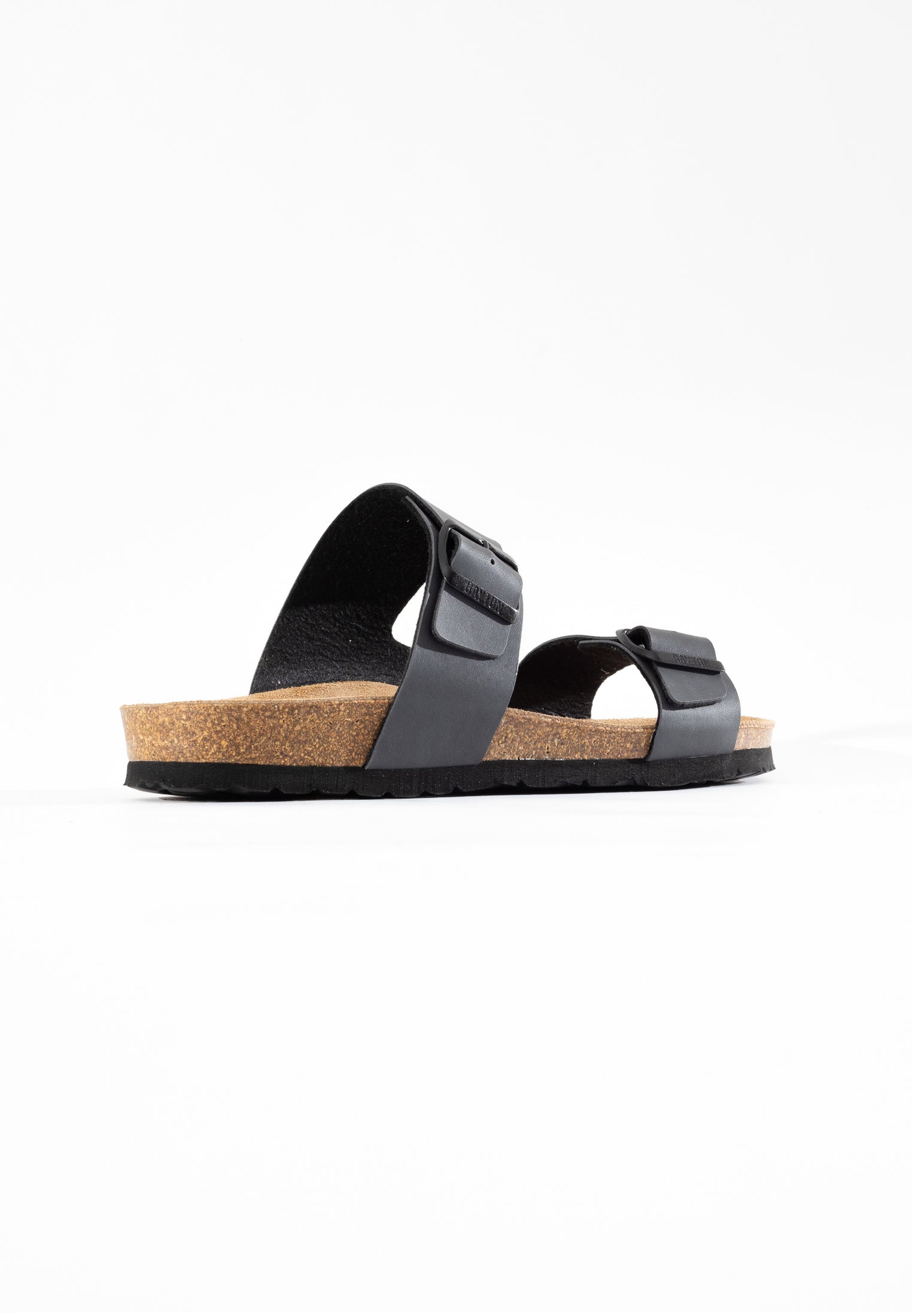 Ilithyie Anthracite 2 Strap Sandals