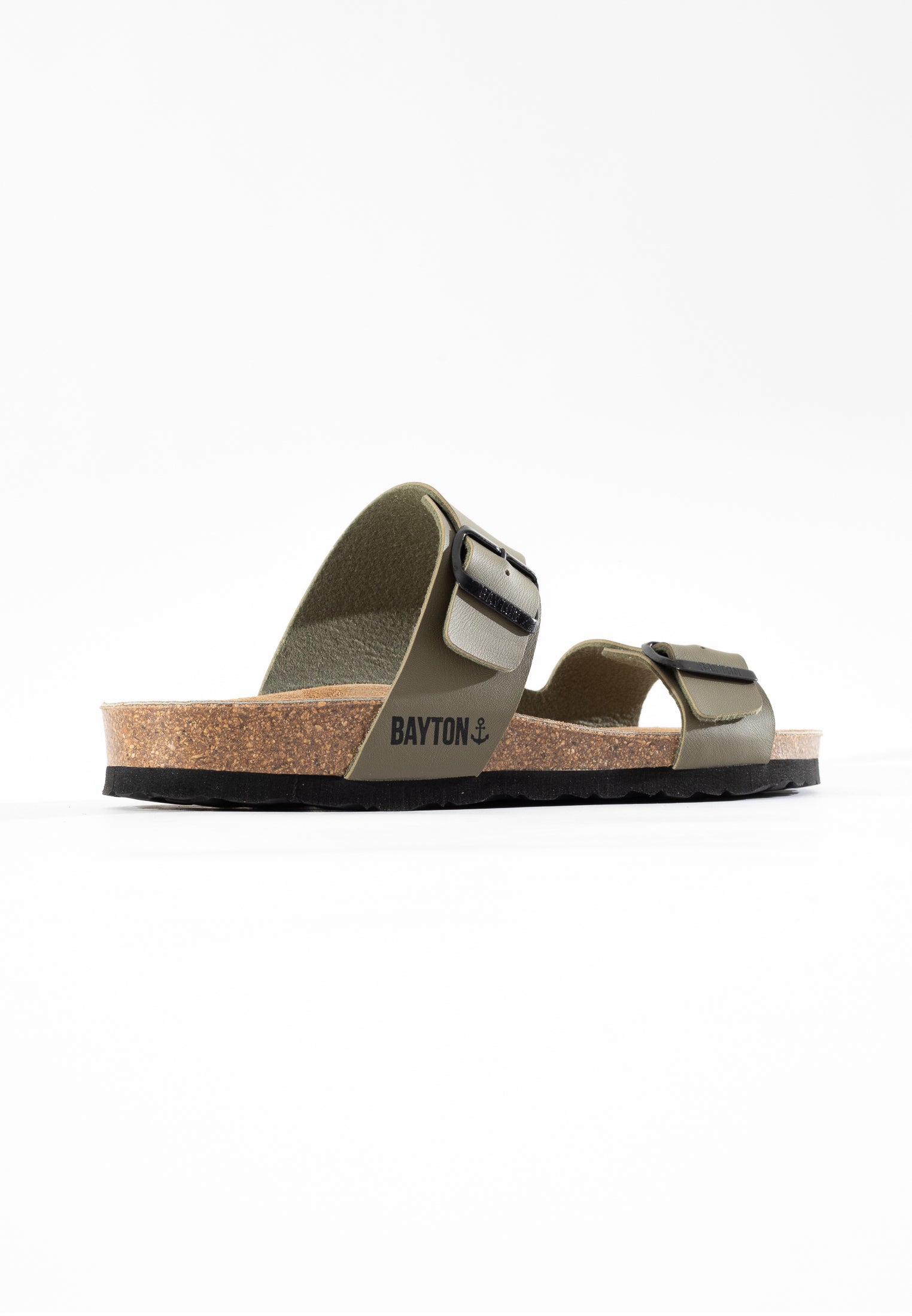 Ilithyie Khaki 2 Strap Sandals