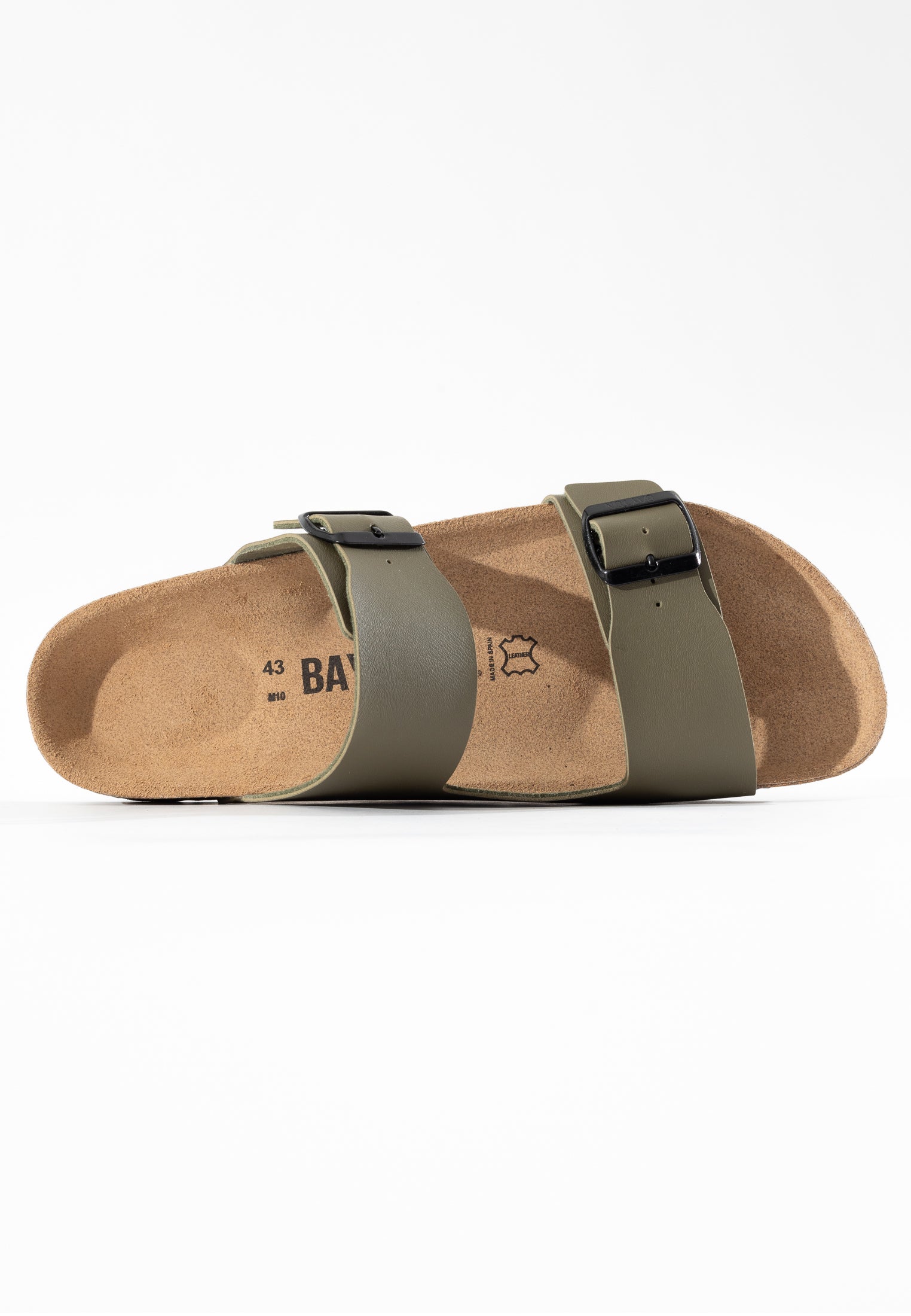 Ilithyie Khaki 2 Strap Sandals