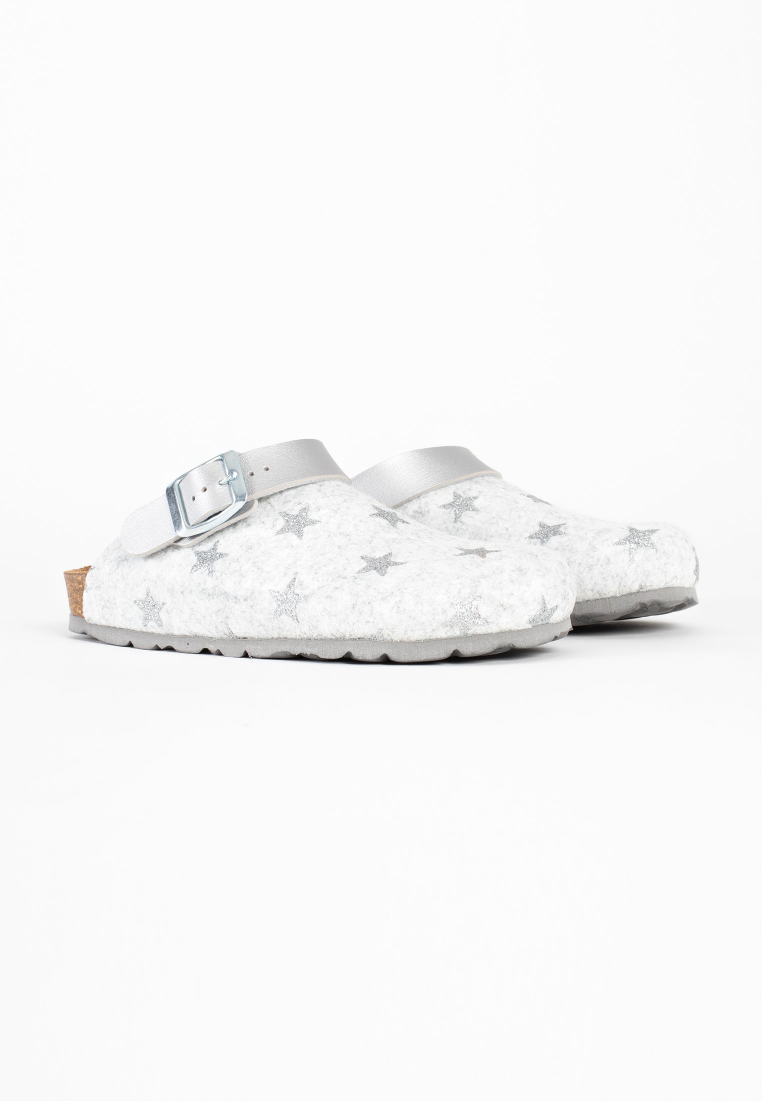 Noma Light Grey Clogs