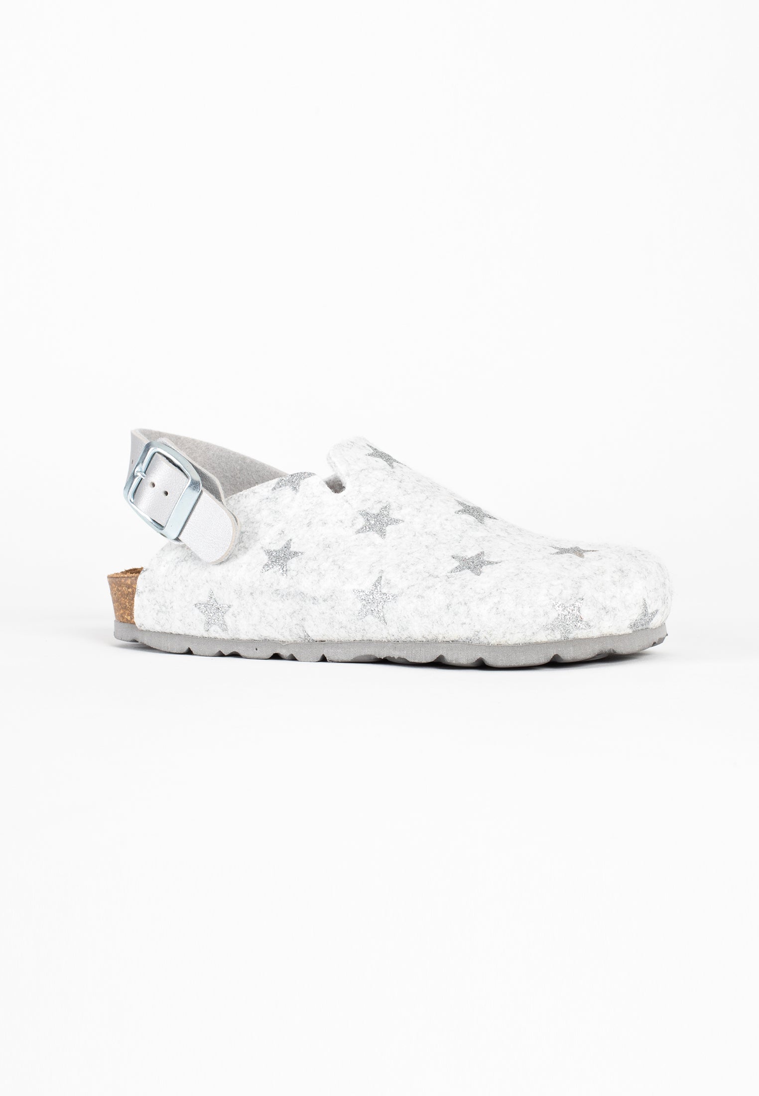 Noma Light Grey Clogs