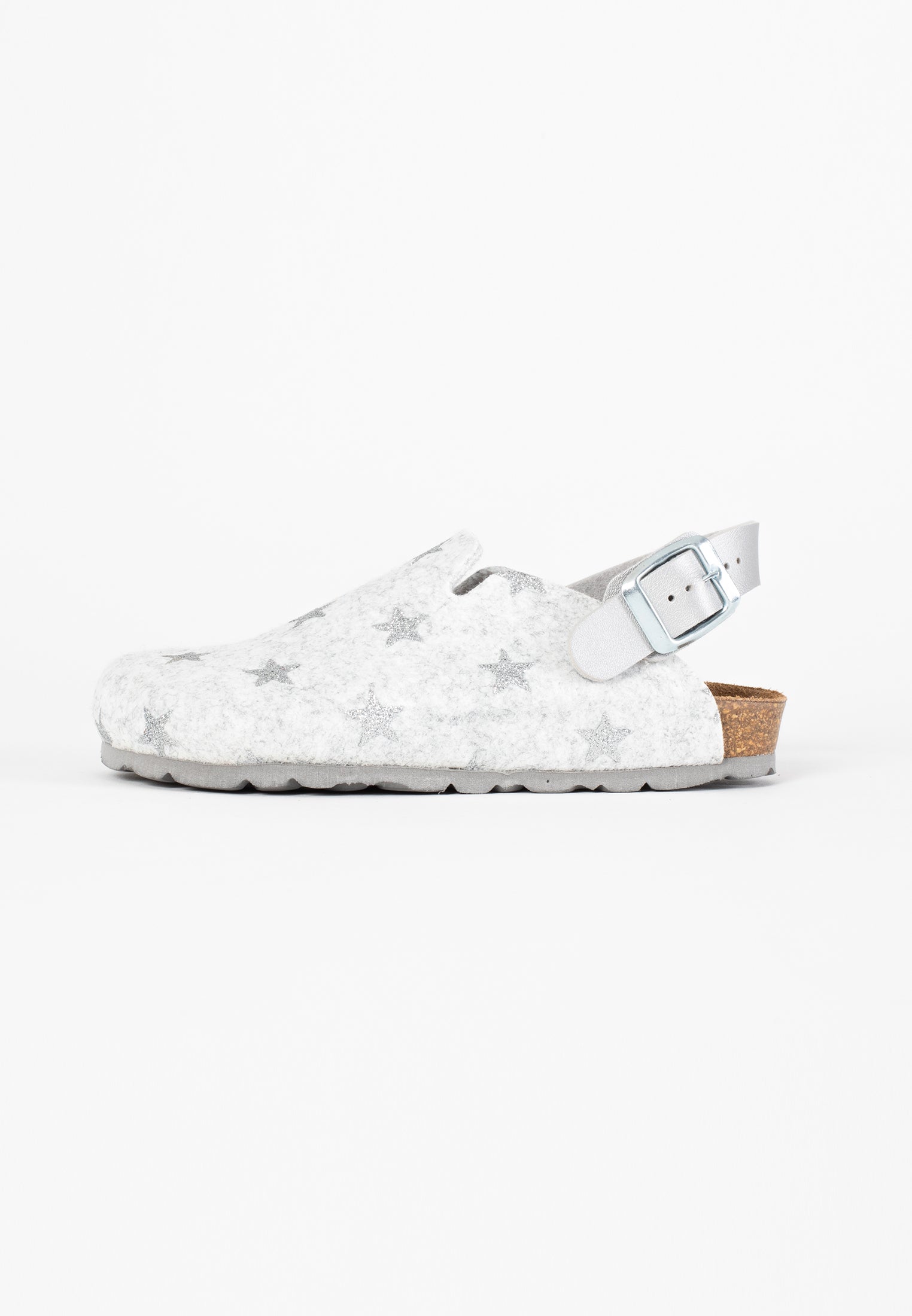 Noma Light Grey Clogs