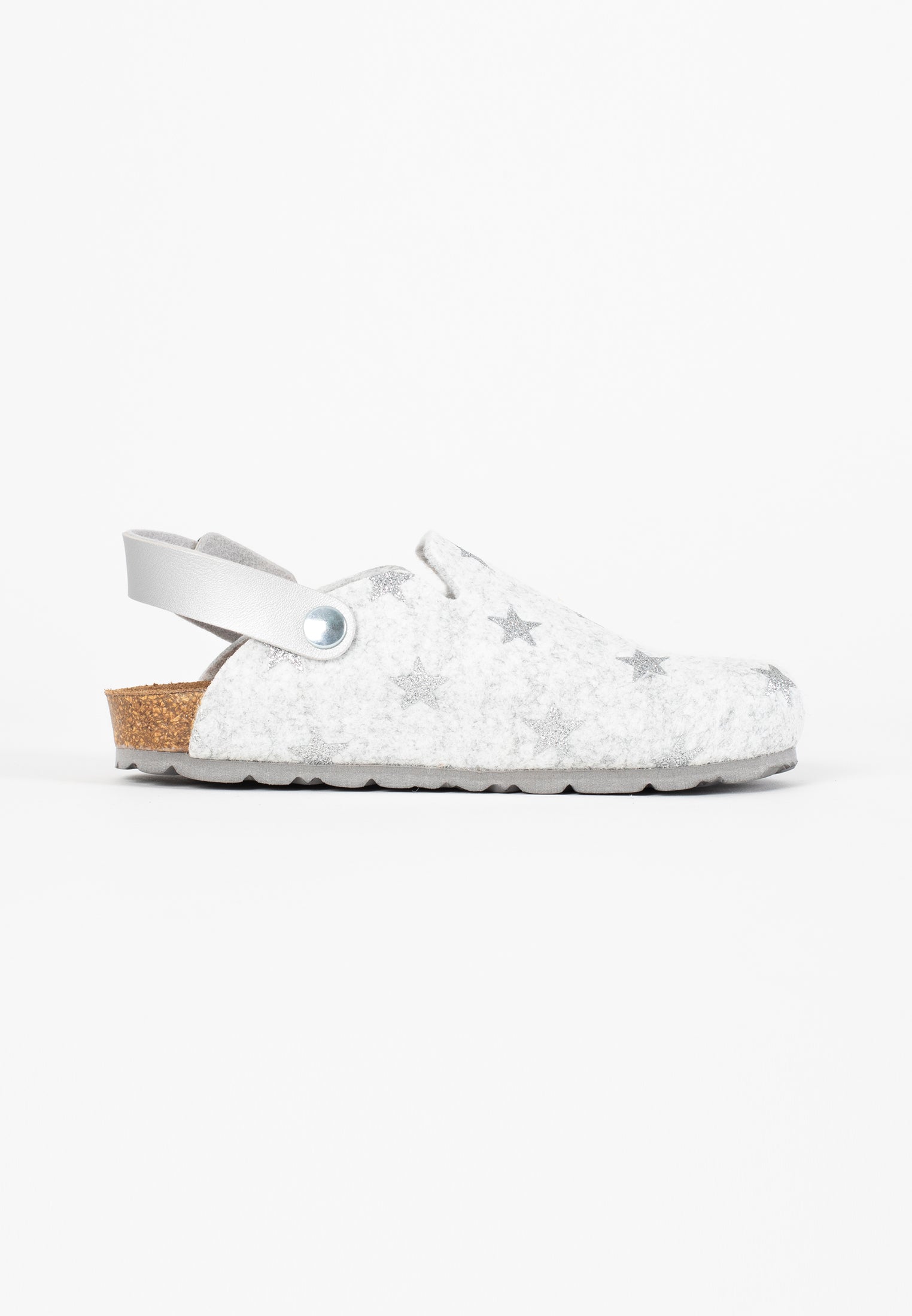 Noma Light Grey Clogs