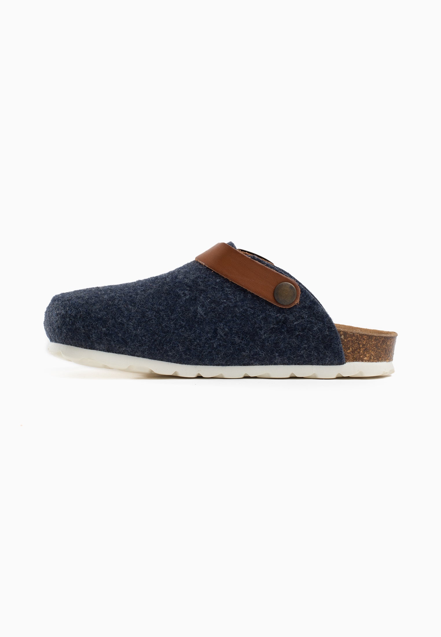 Navy Blue Shetland Clogs