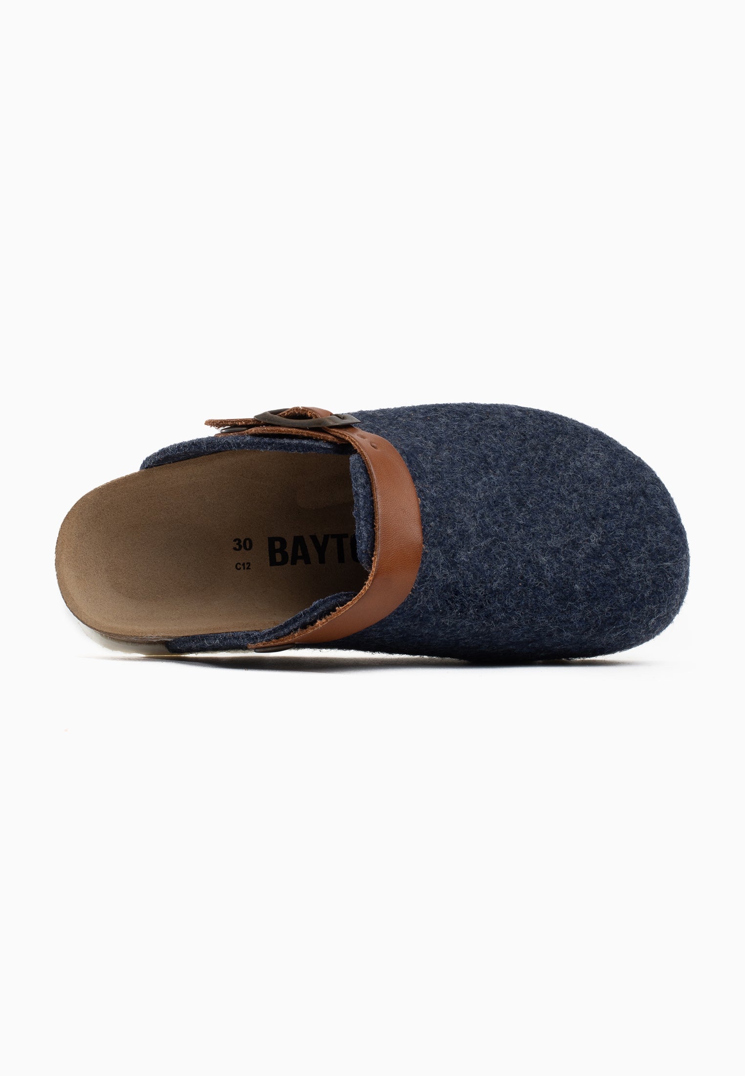 Navy Blue Shetland Clogs