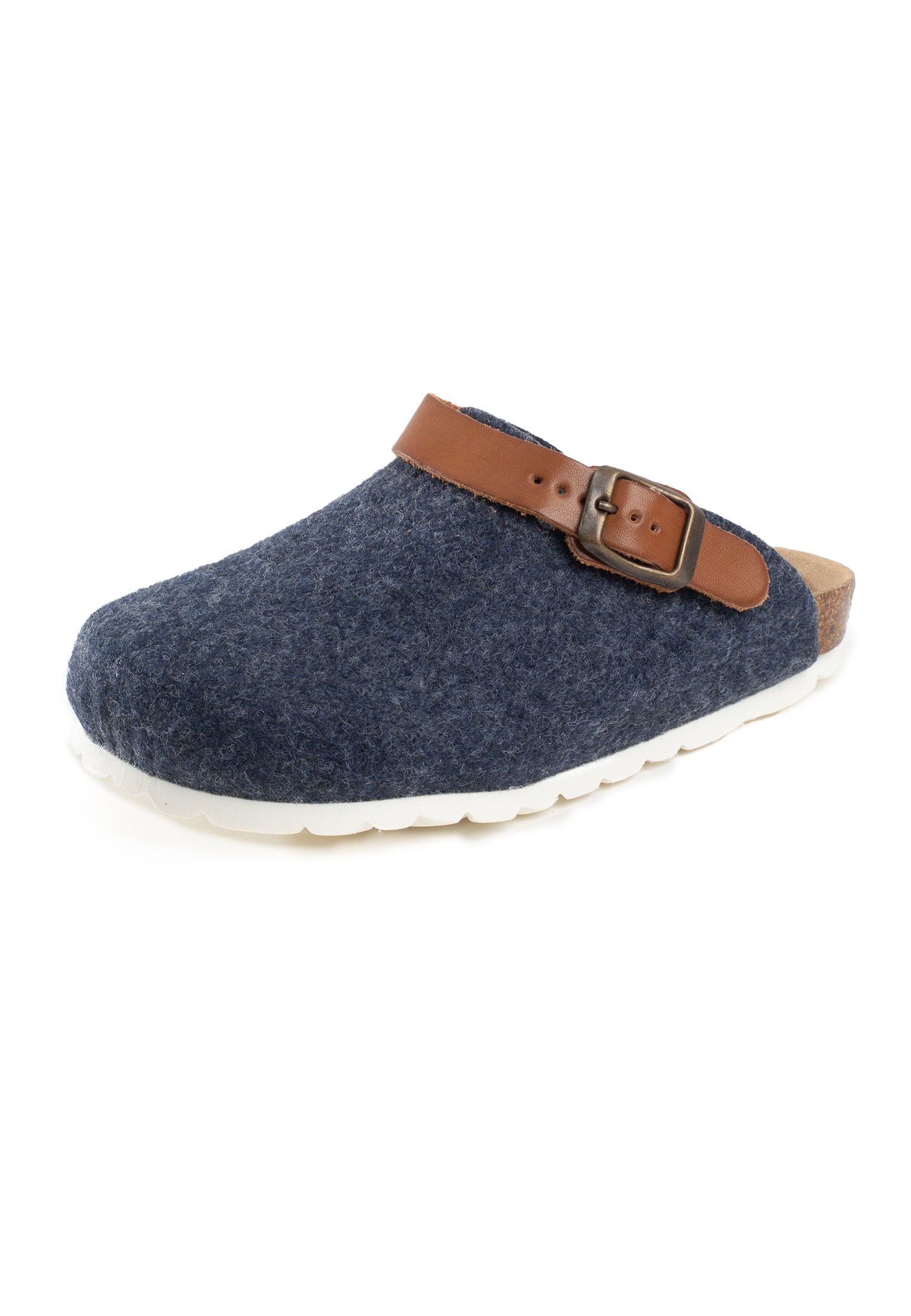 Navy Blue Shetland Clogs