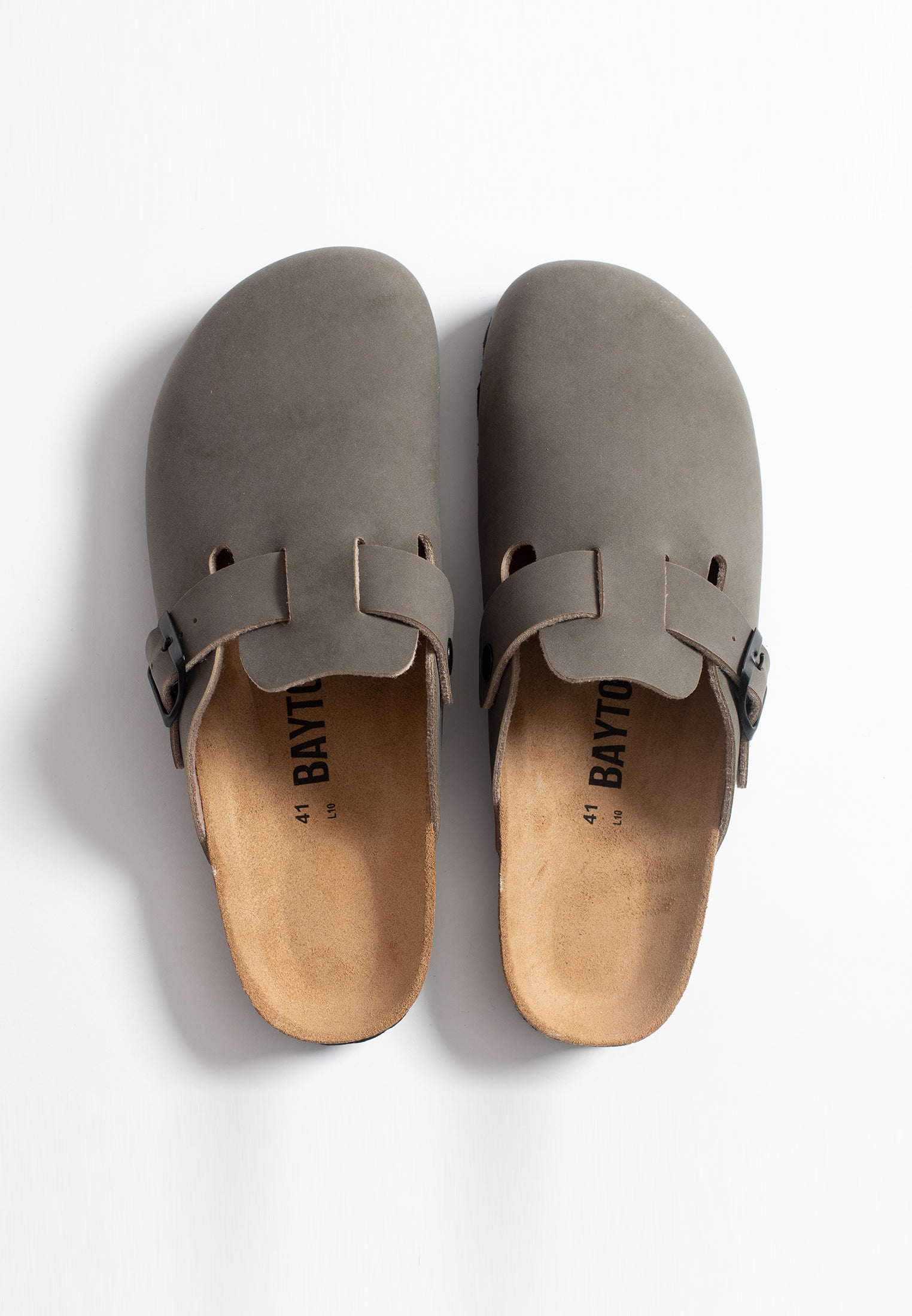 Moke Taupe Clogs