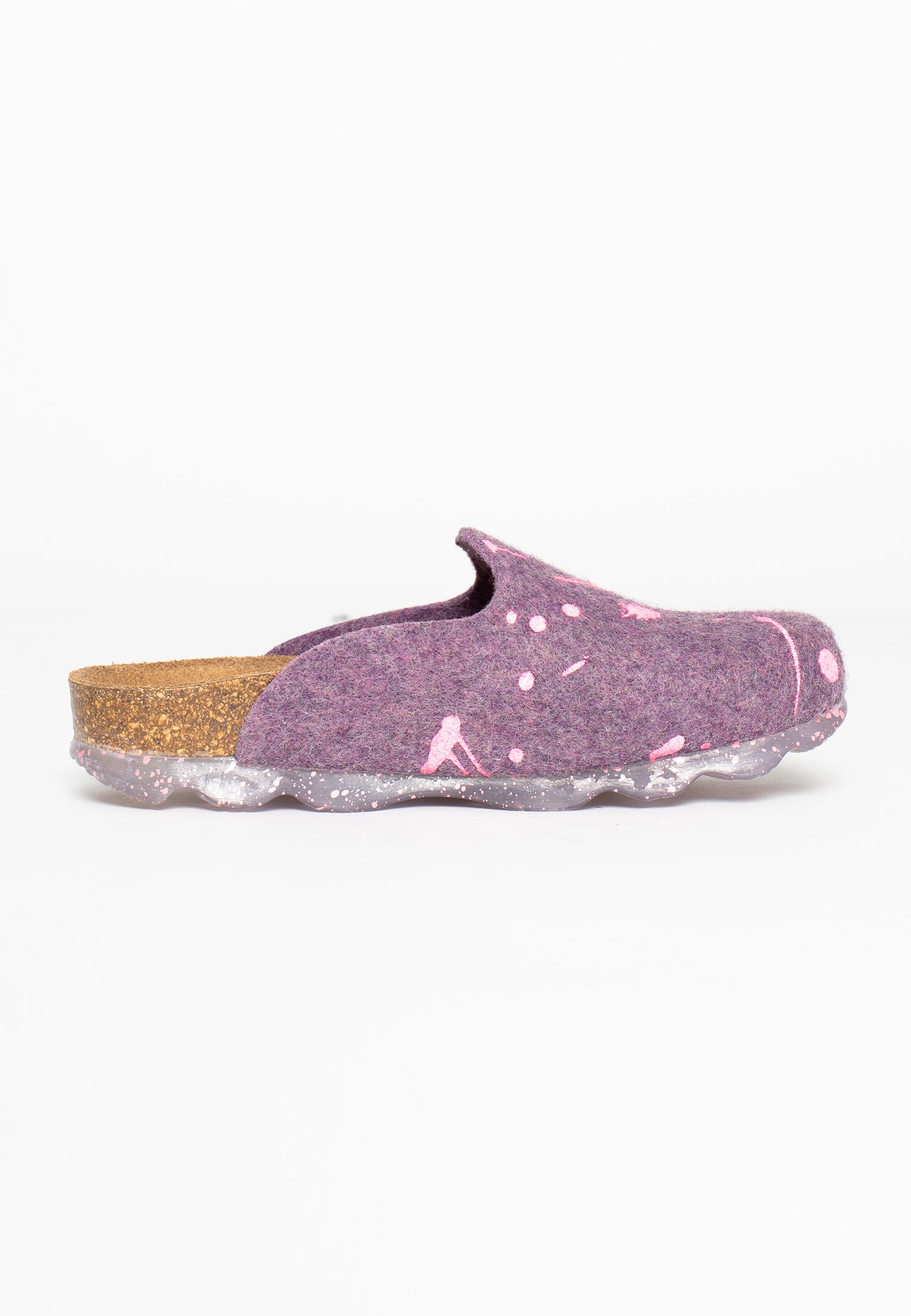 Malaki Purple Clogs