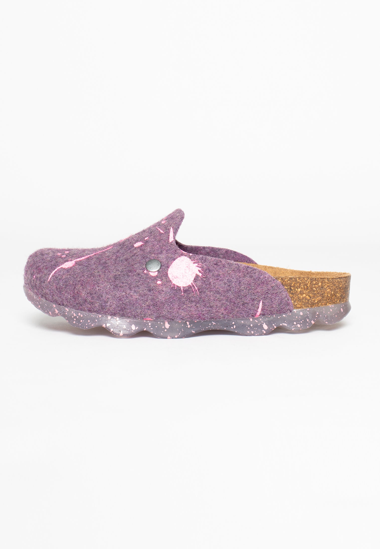 Malaki Purple Clogs