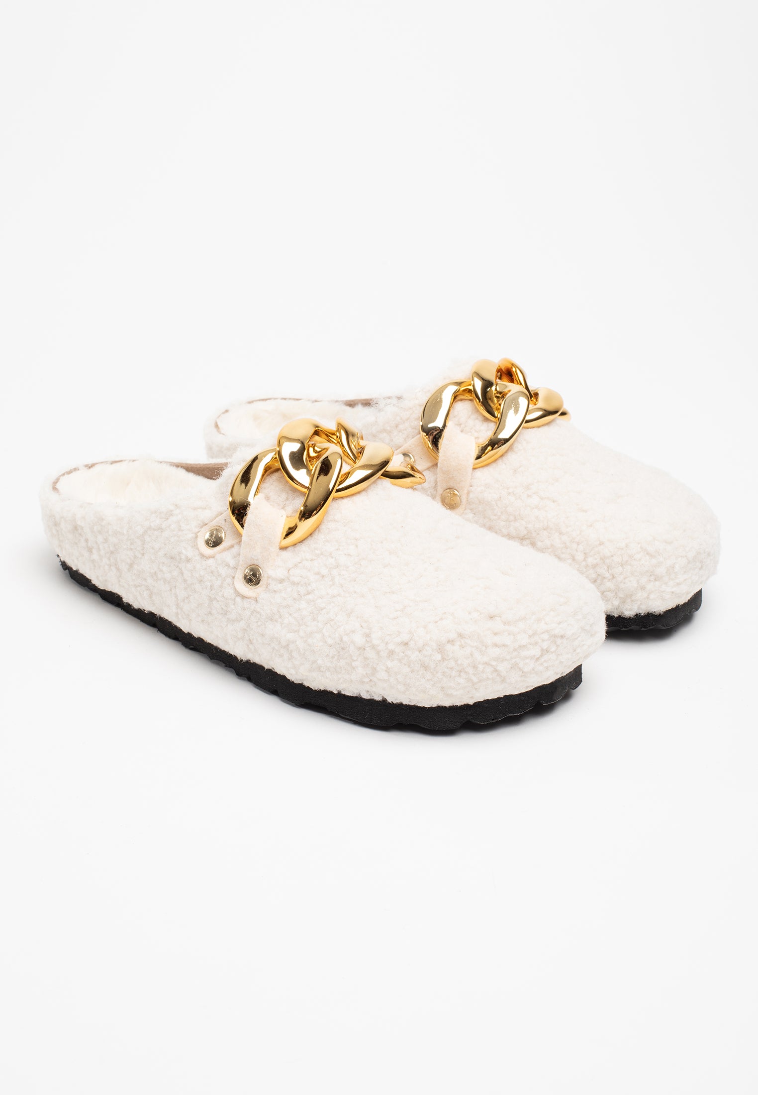 Avoriaza Beige Clogs