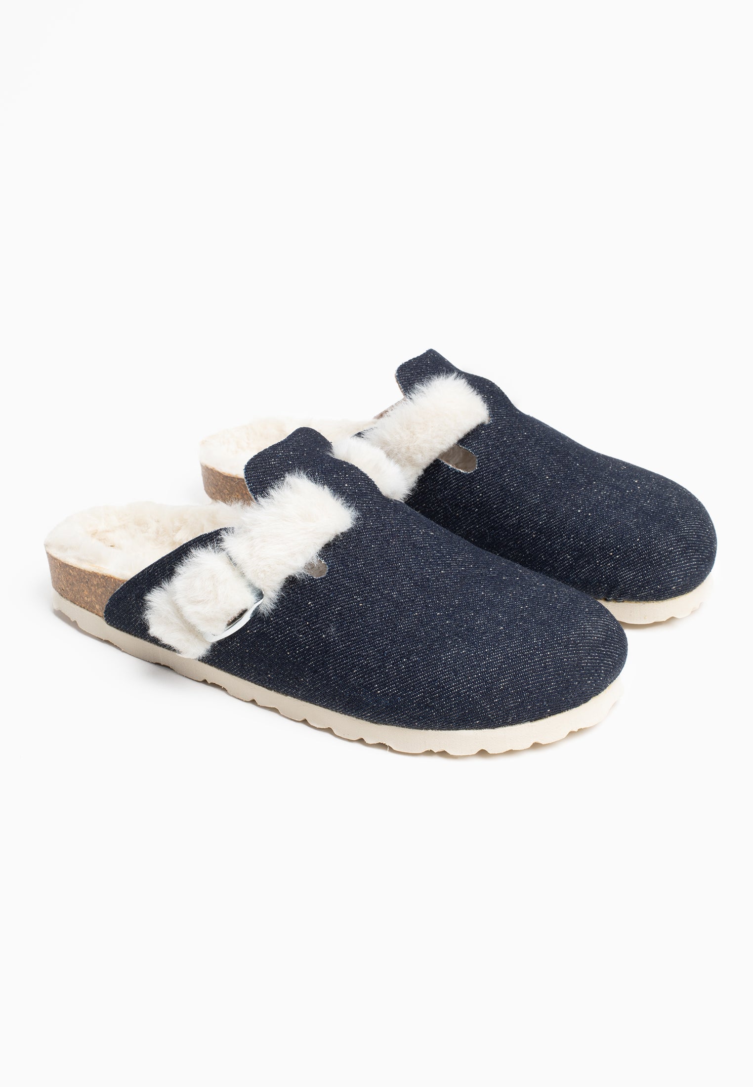 Moke Clogs Navy blue