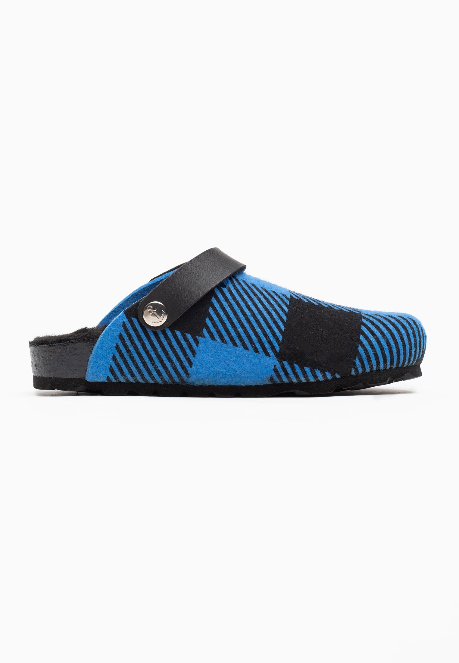 Noma Blue and Black Clogs