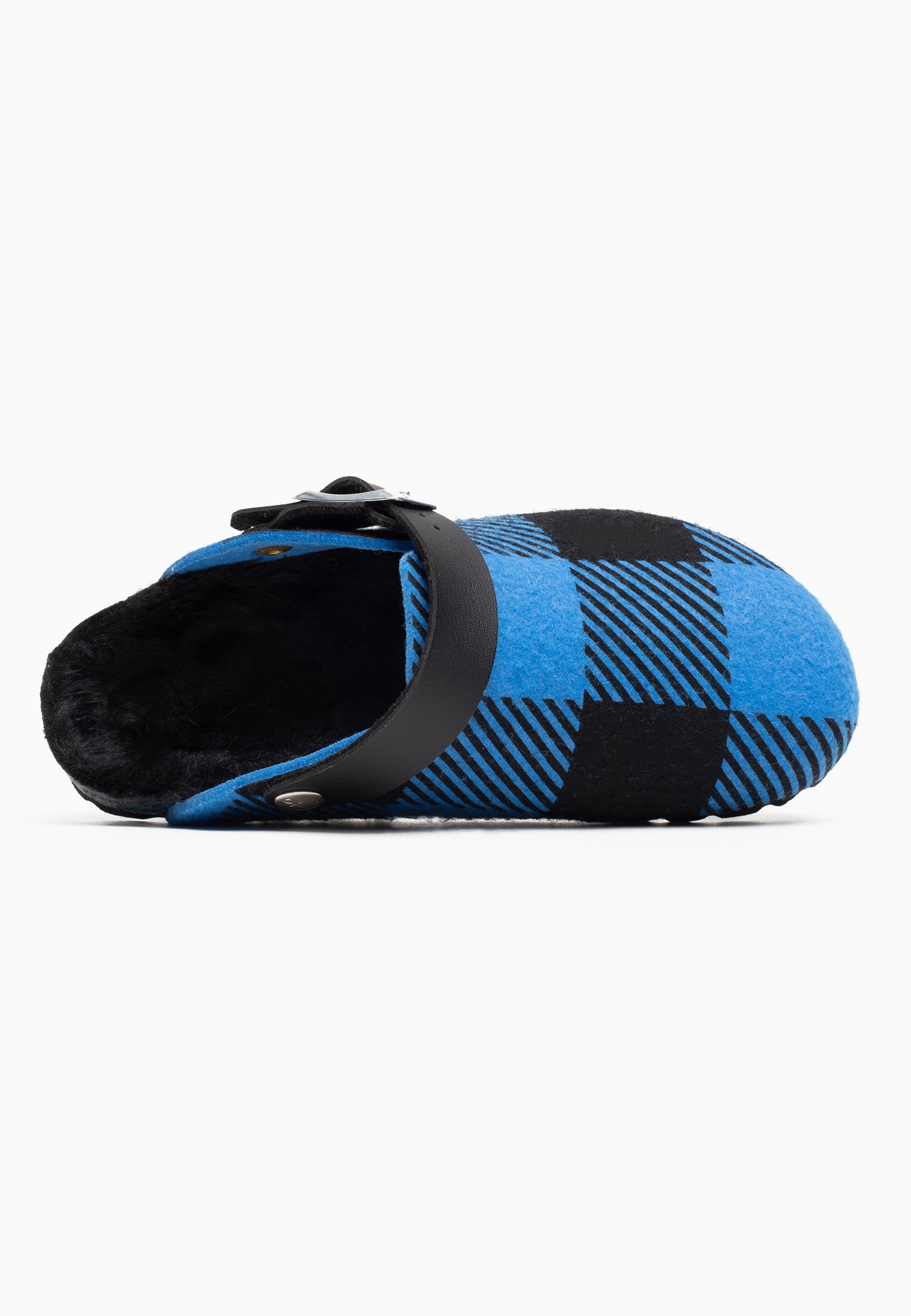 Noma Blue and Black Clogs