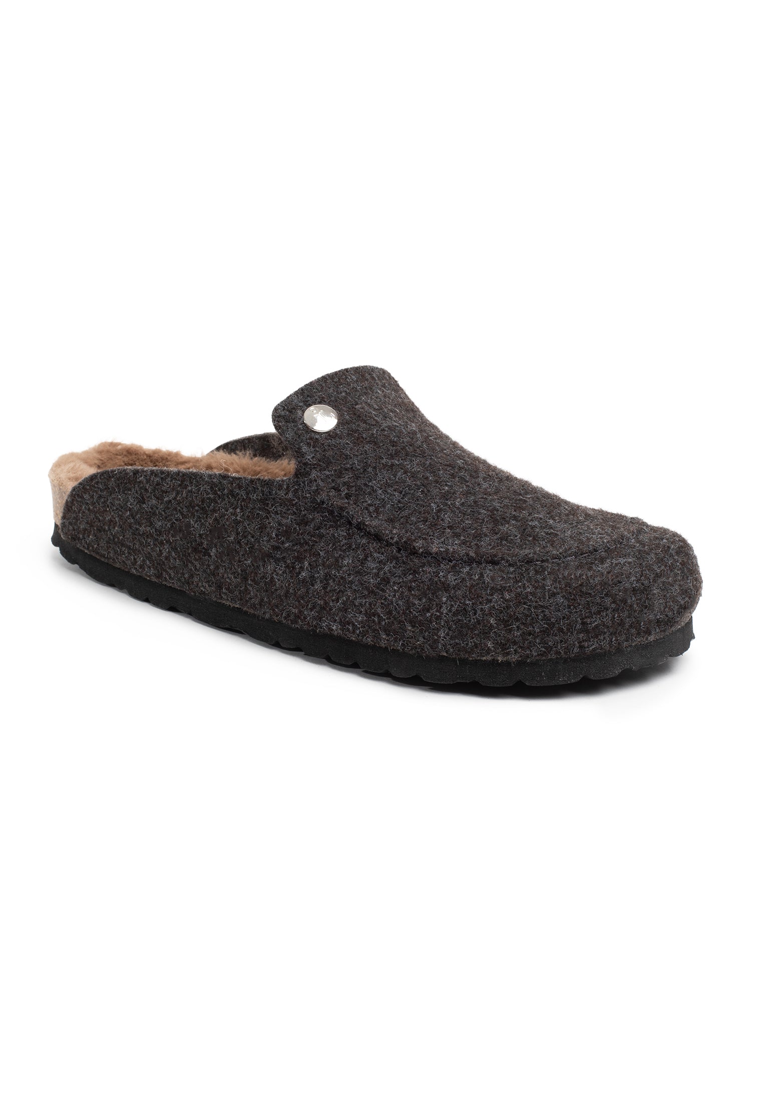 Caucasian Clogs Dark Grey/Brown