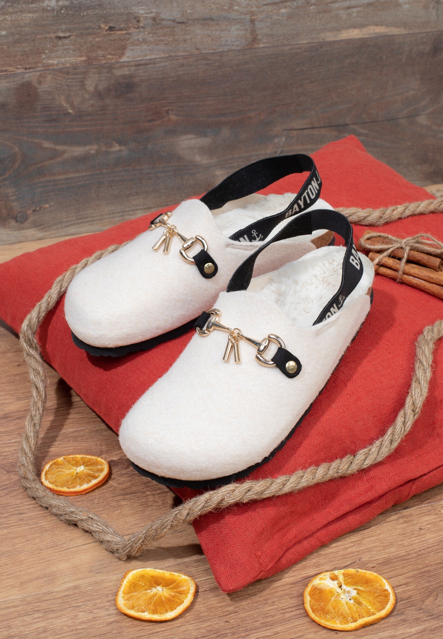 Chatel Beige Clogs