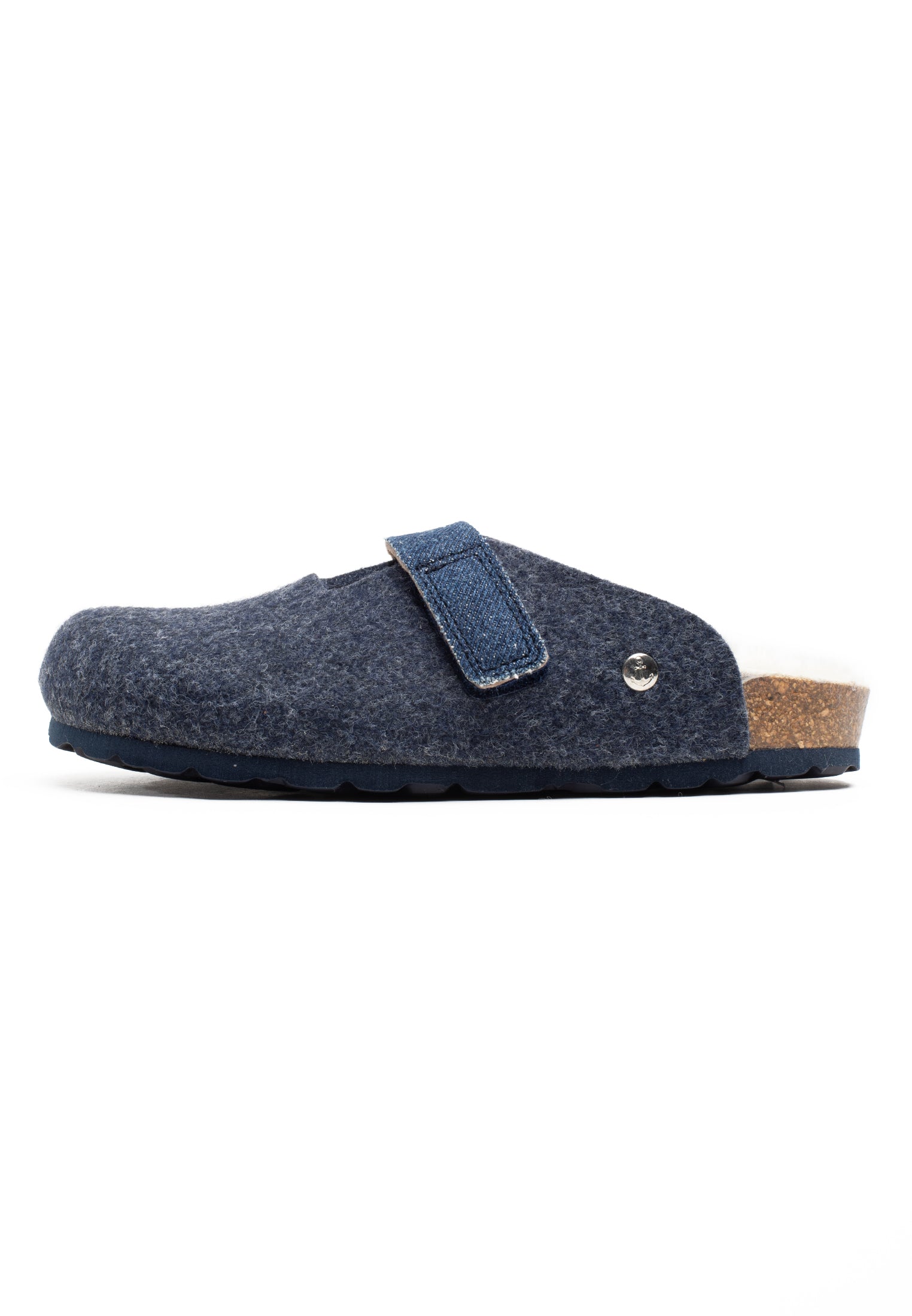 Semnoz Navy Blue Clogs