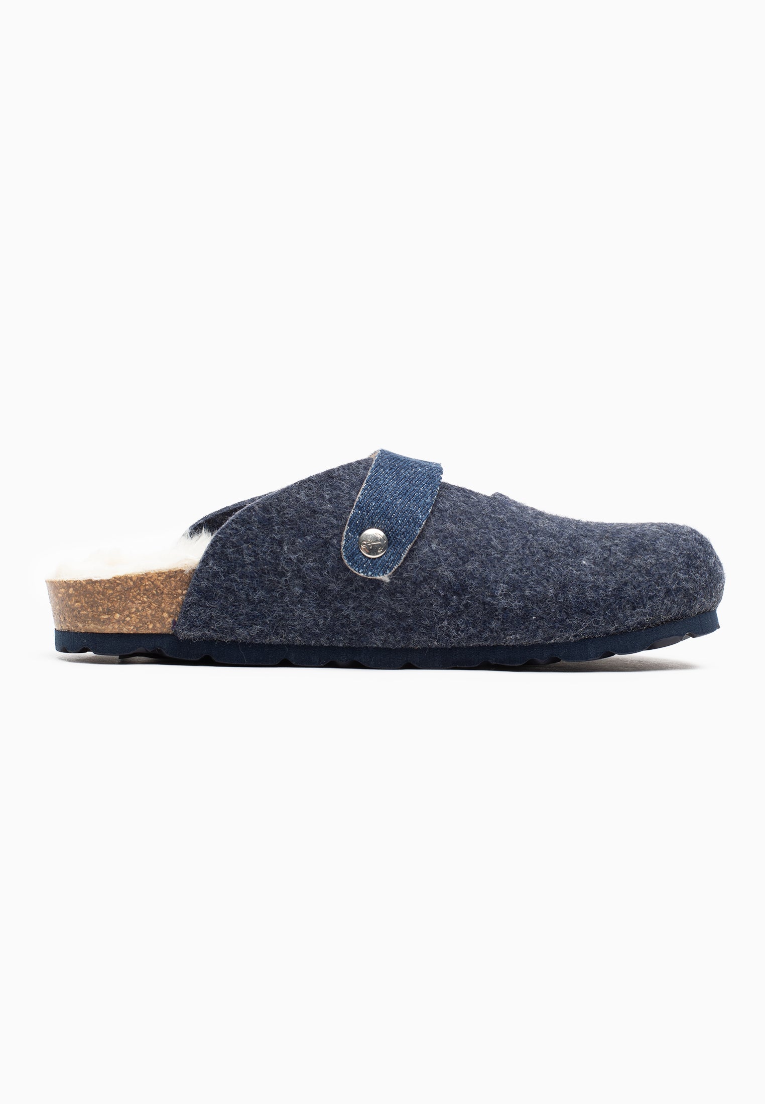 Semnoz Navy Blue Clogs