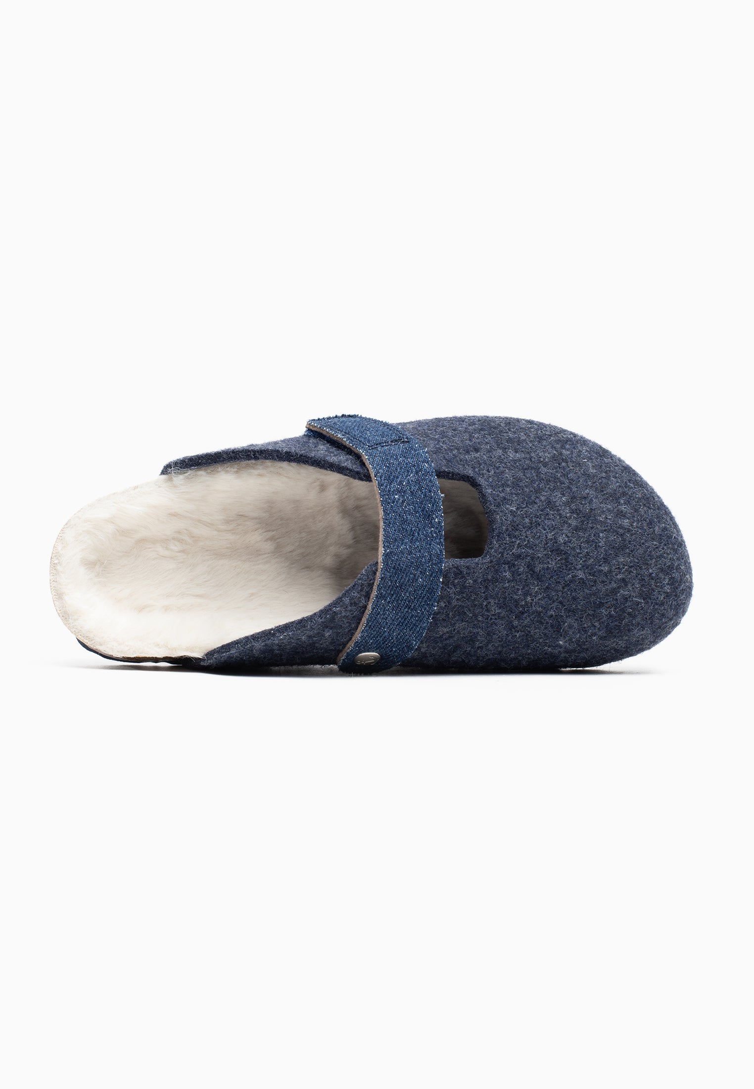 Semnoz Navy Blue Clogs