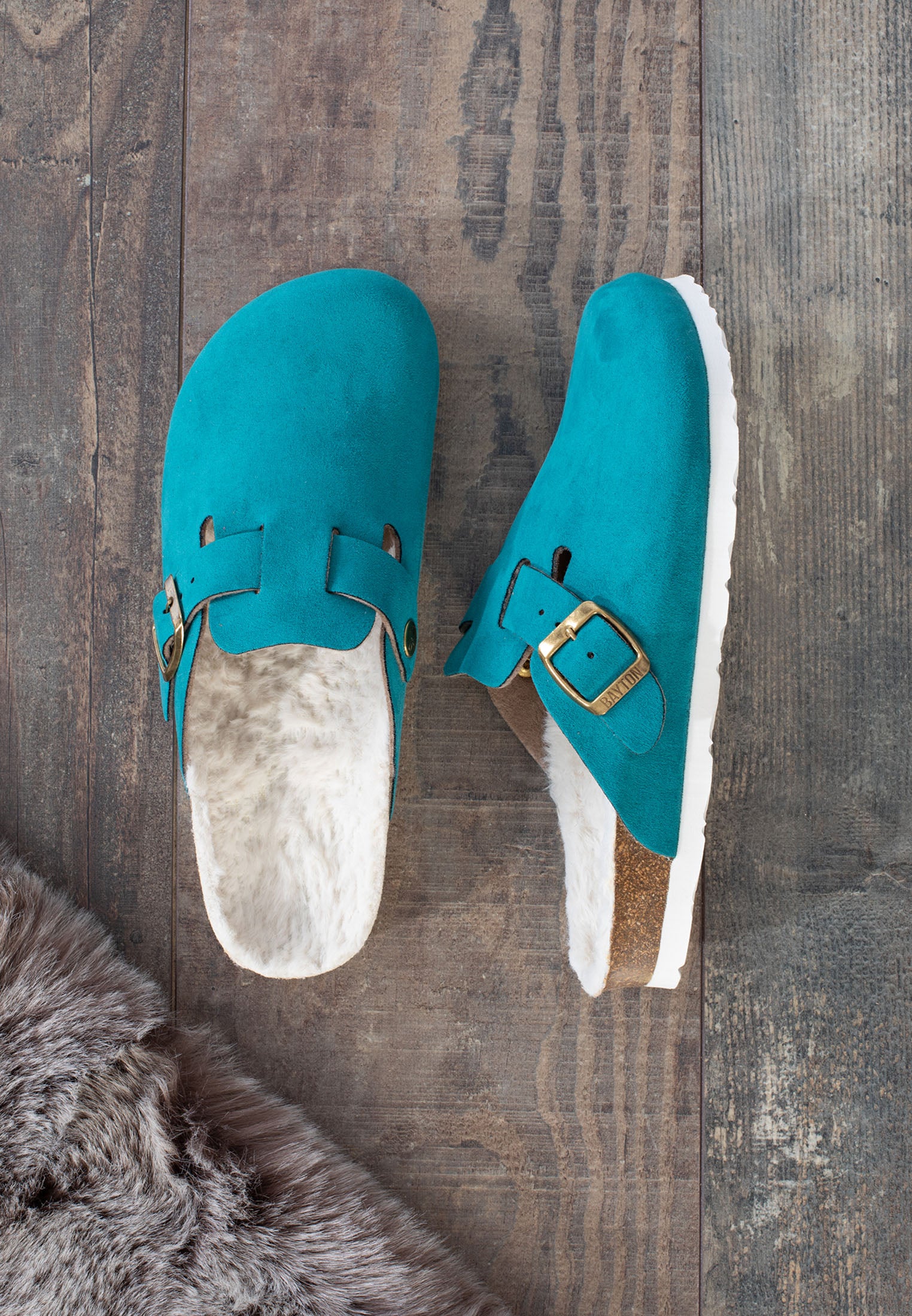 Kiraly Turquoise Clogs