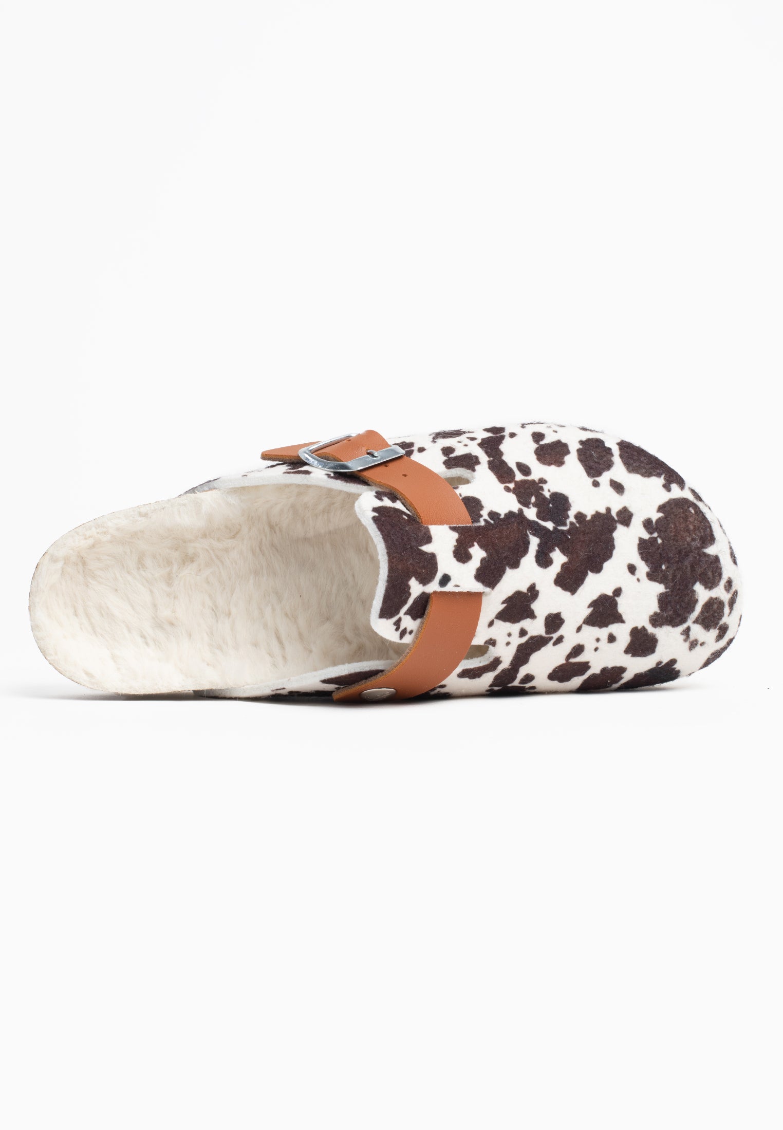 Moke Brown and White Clogs