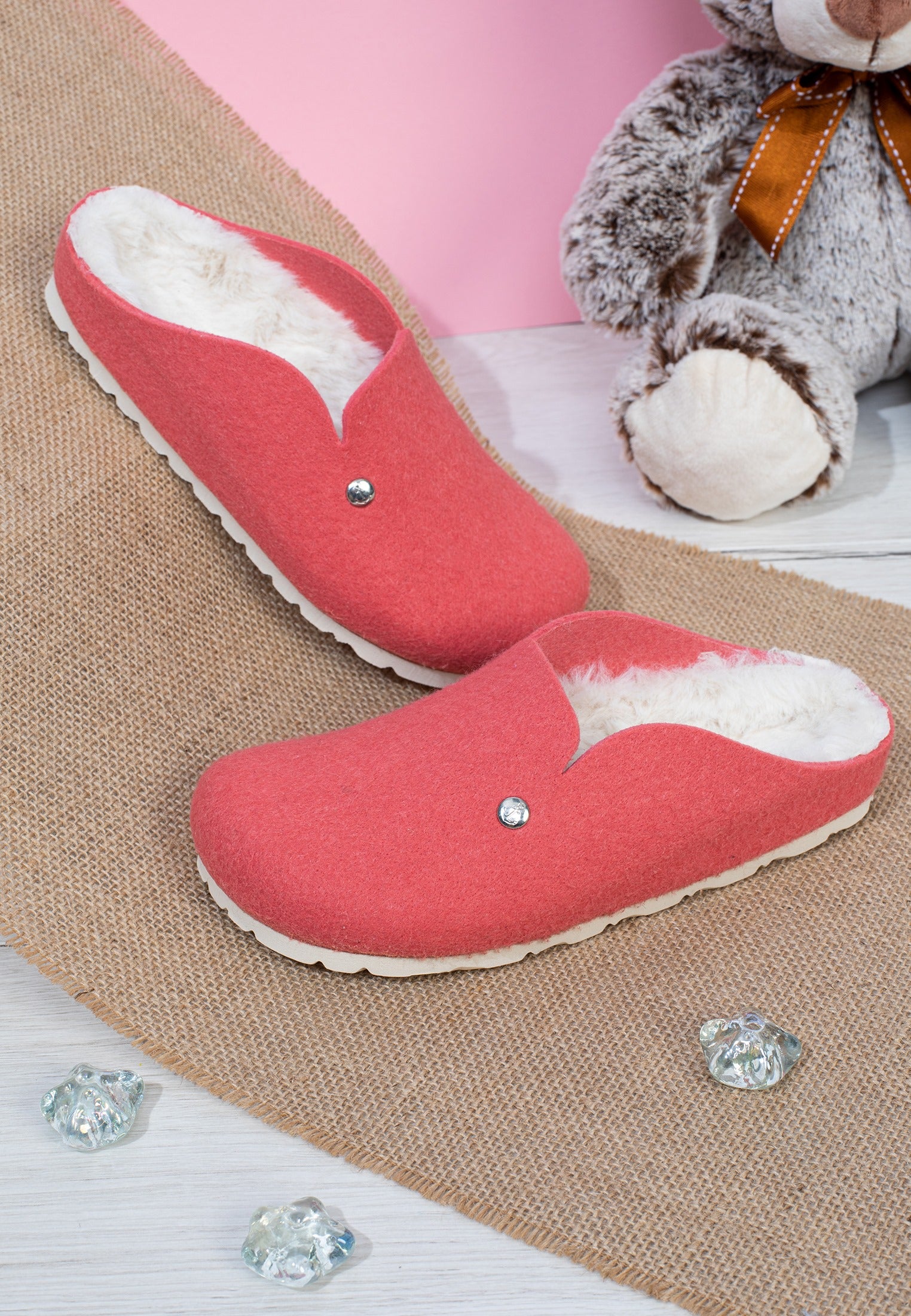 Zermatt Coral Clogs