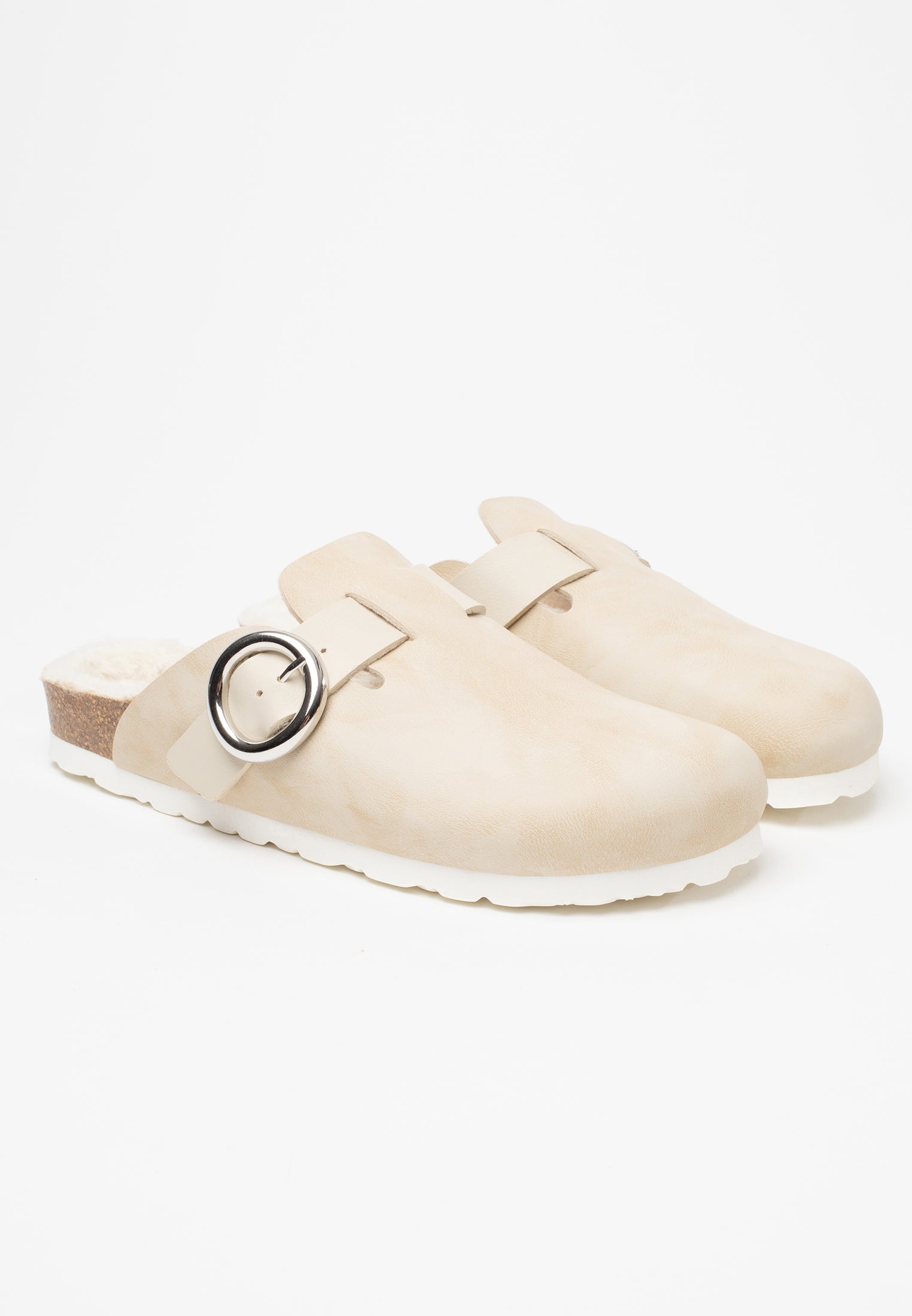 Aspen Beige Clogs