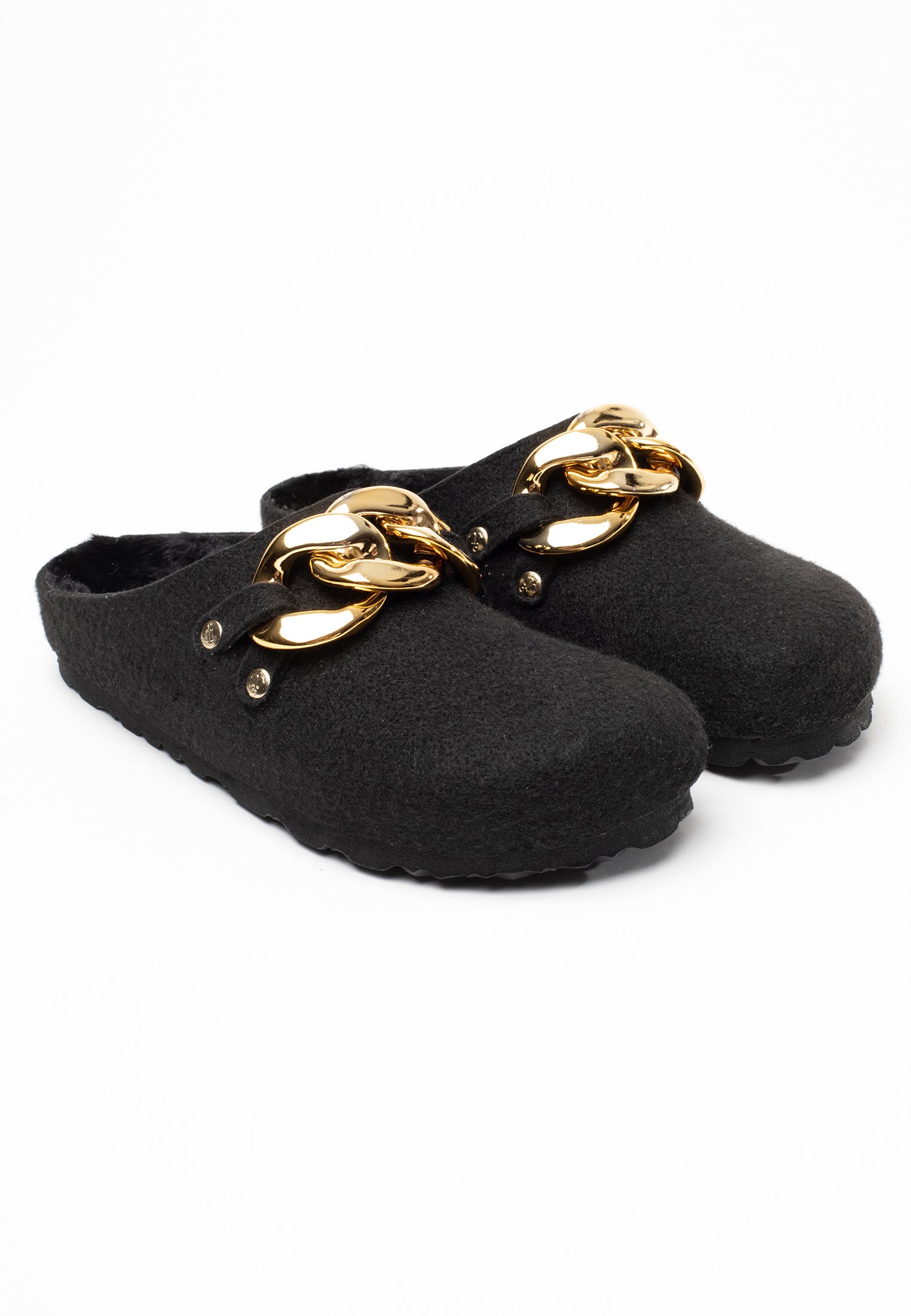 Avoriaza Black Clogs