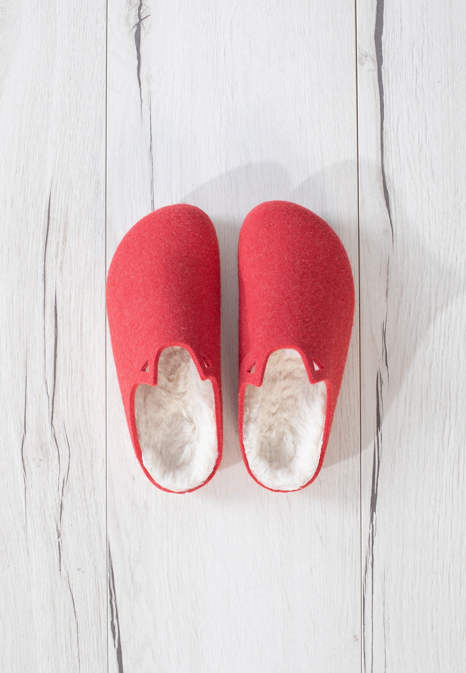 Coral Carpathian Clogs